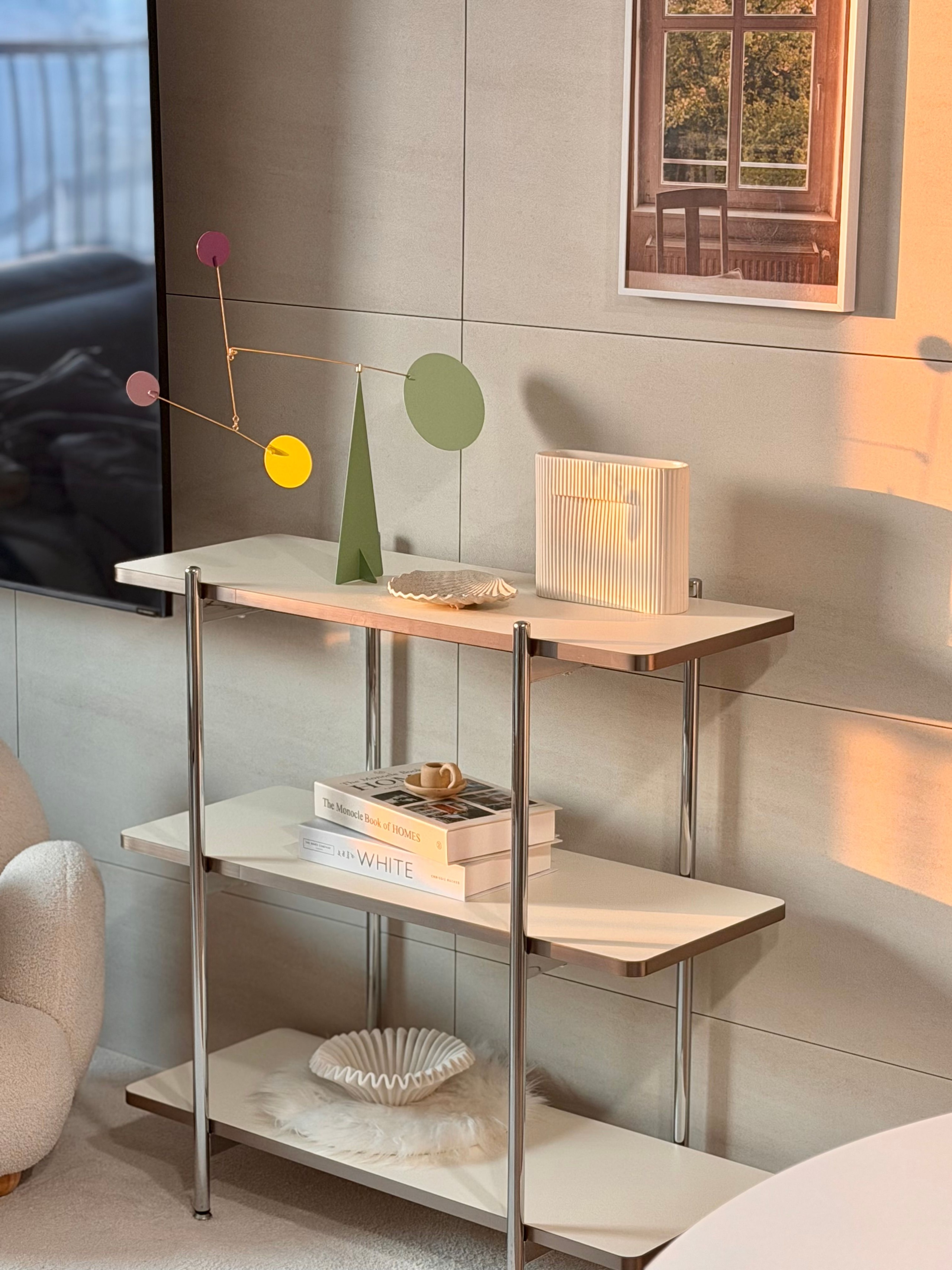 Gott Black Mid-Century Square Shelf user photo