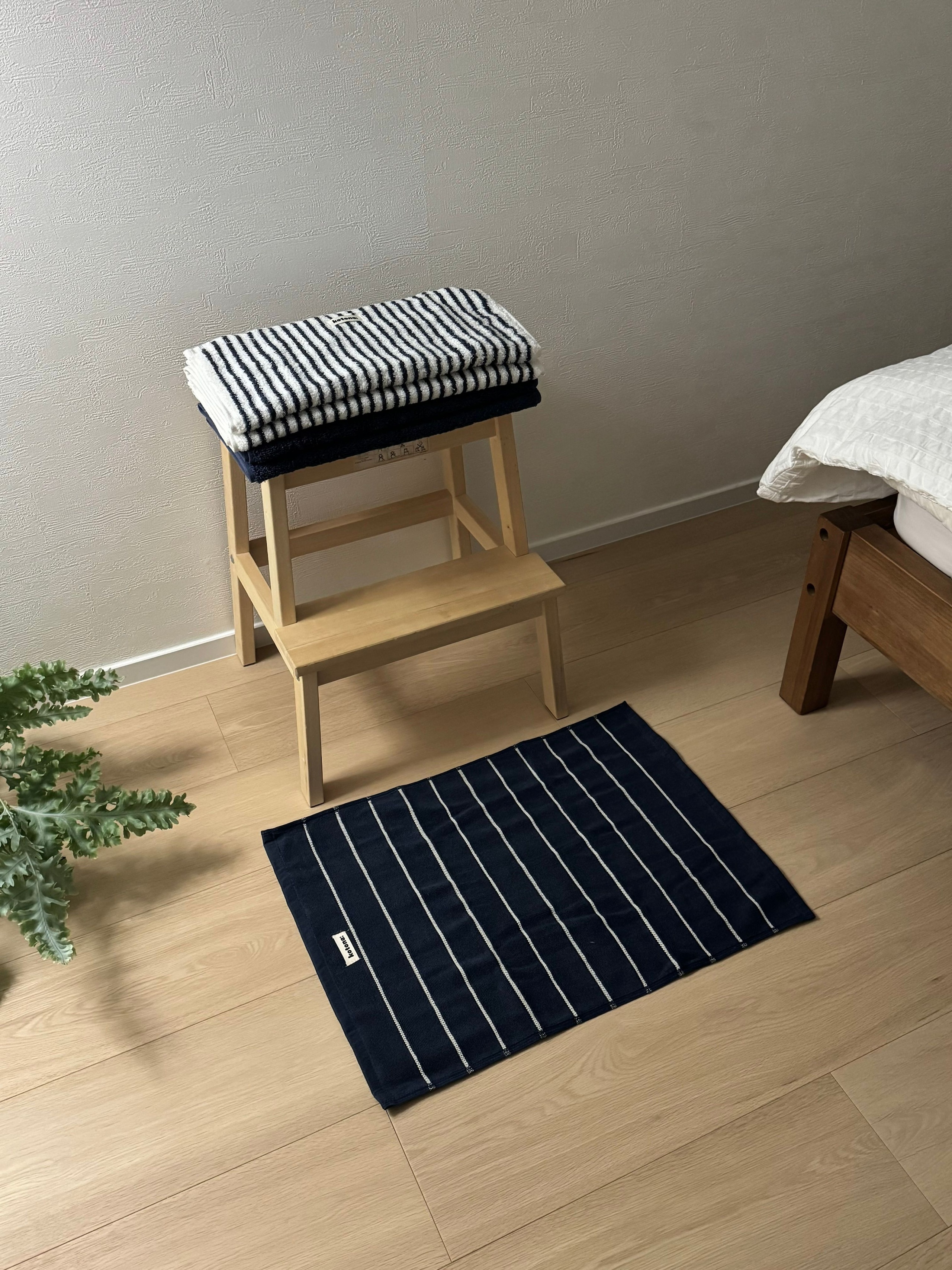 Homebody Striped Bath Mat user photo