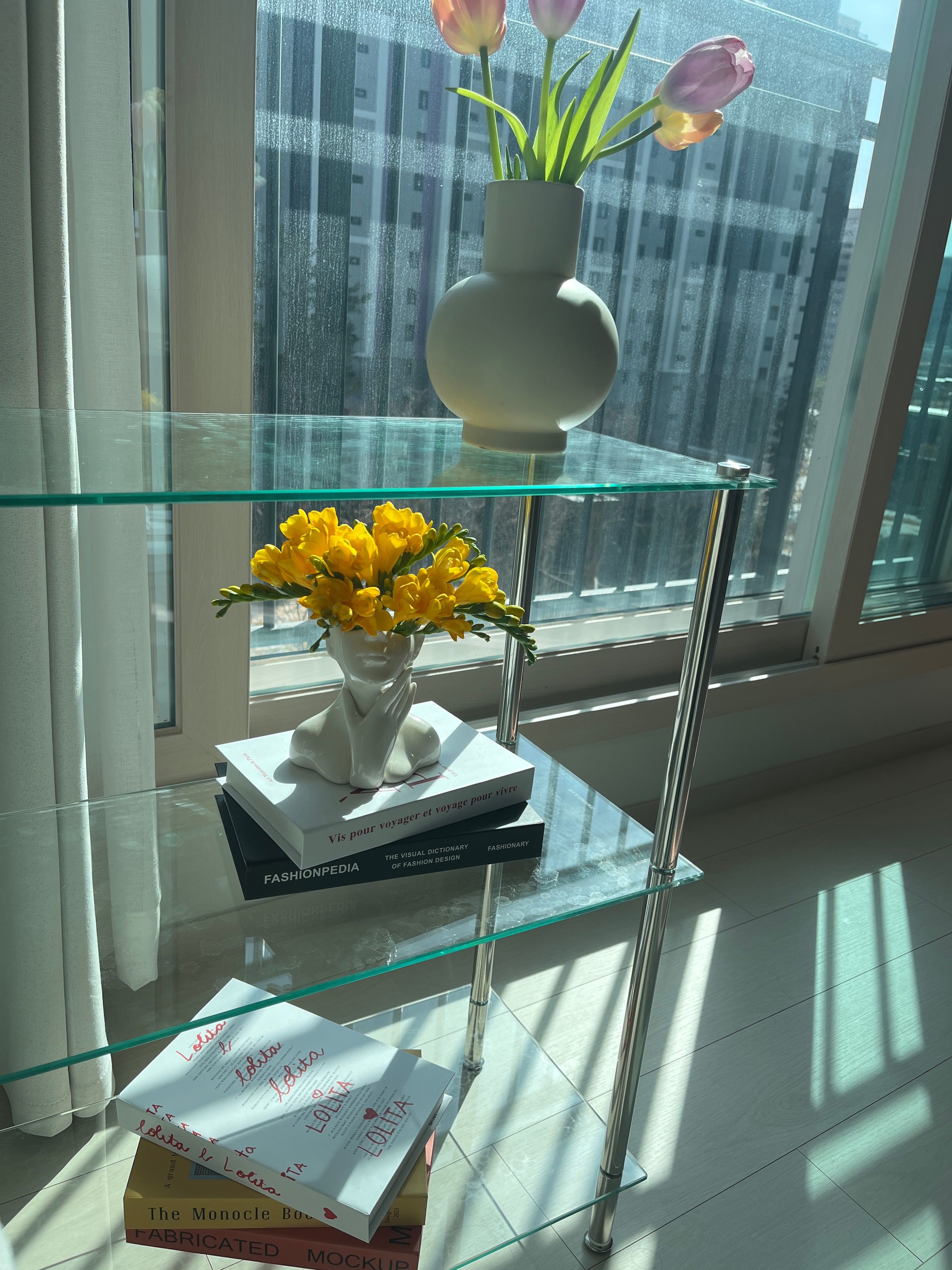 Mid-Century Modular Glass Shelf user photo