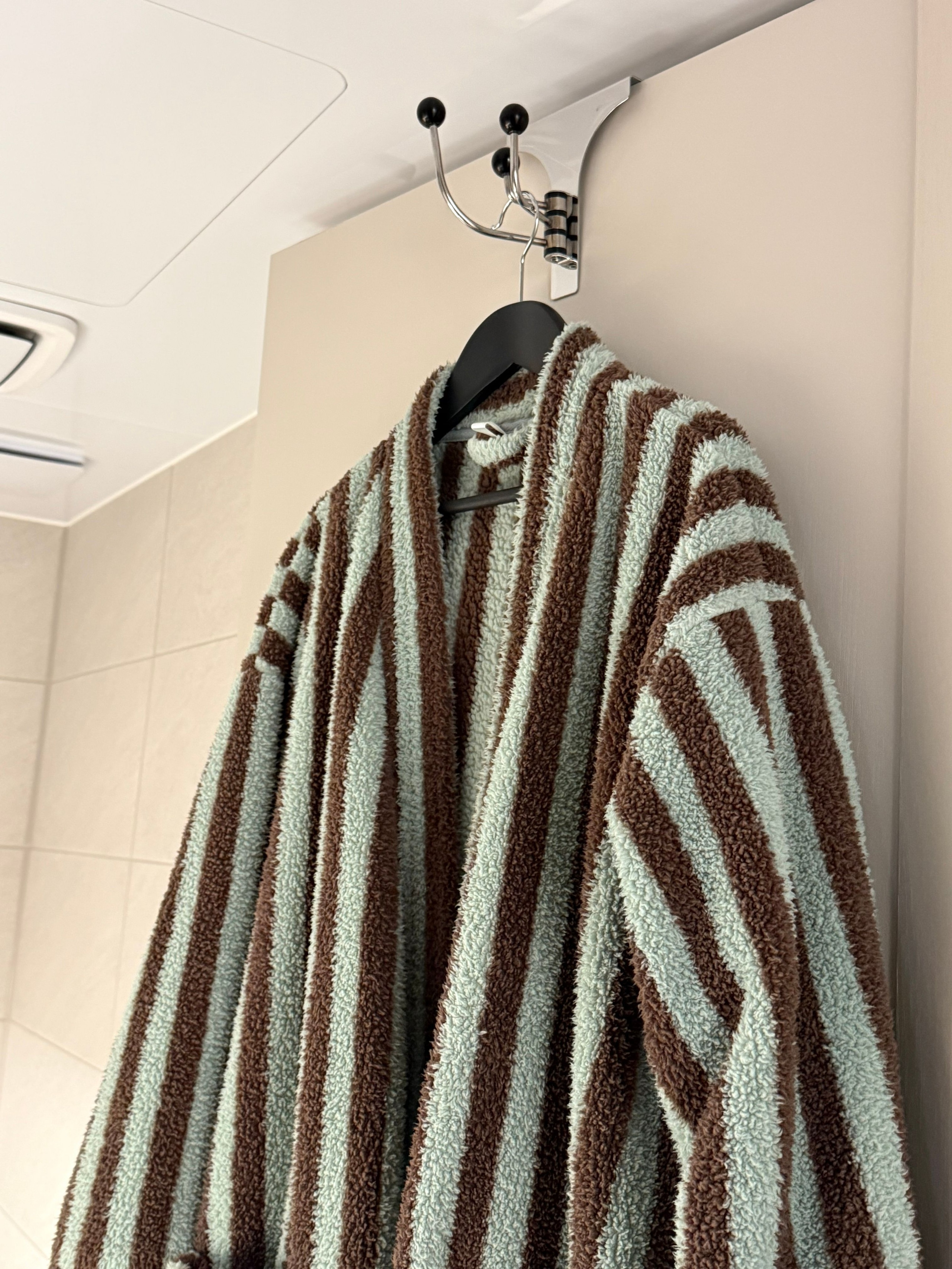 Soft Terry Stripe Robe user photo