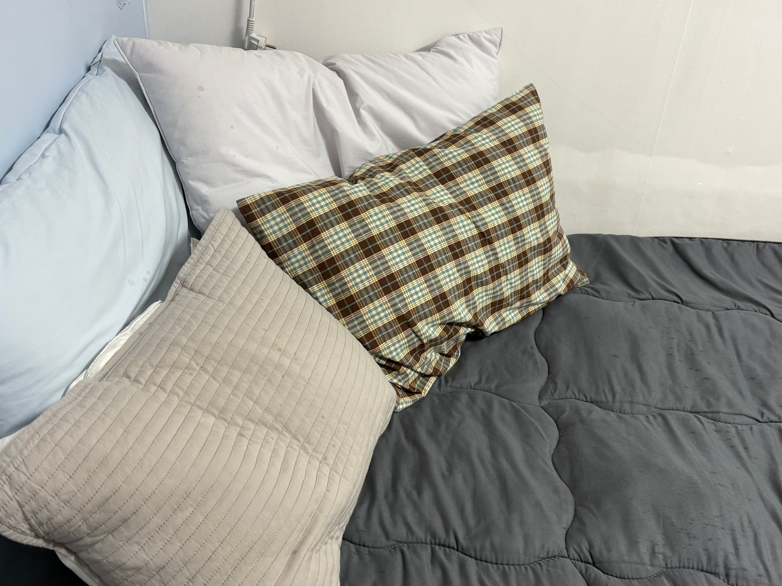 Mocha Brown Plaid Pillow Cover user photo