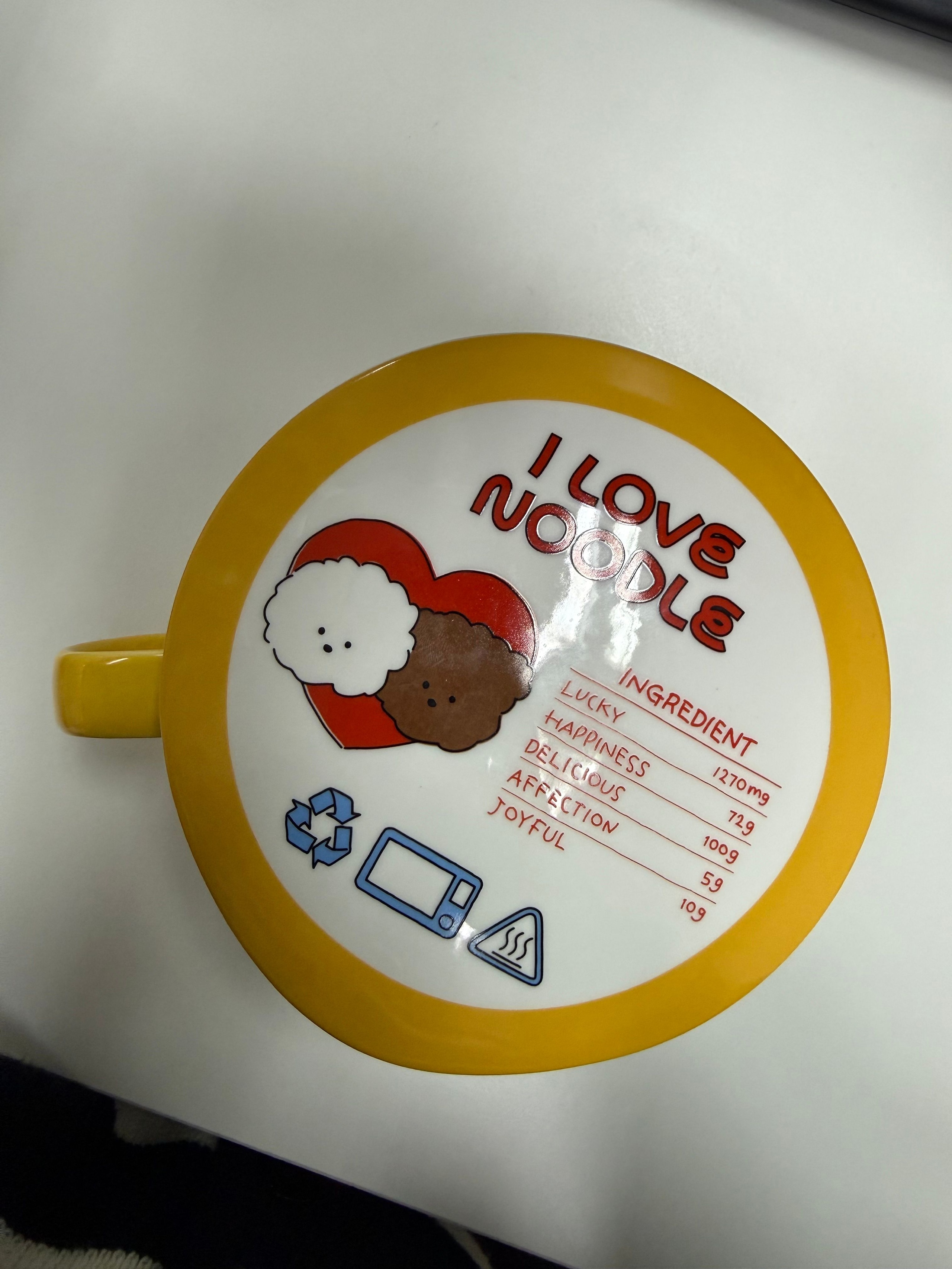 Bichon & Poodle Noodle Mug Bowl user photo