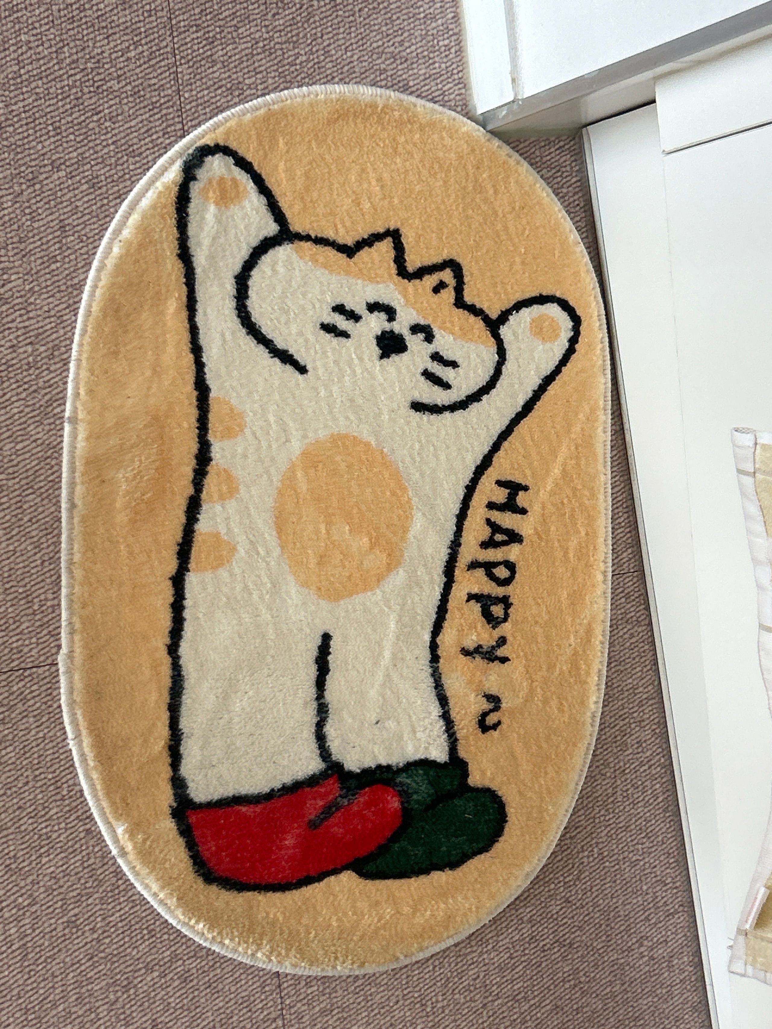 Minimal Cat Non-Slip Accent Mat user photo
