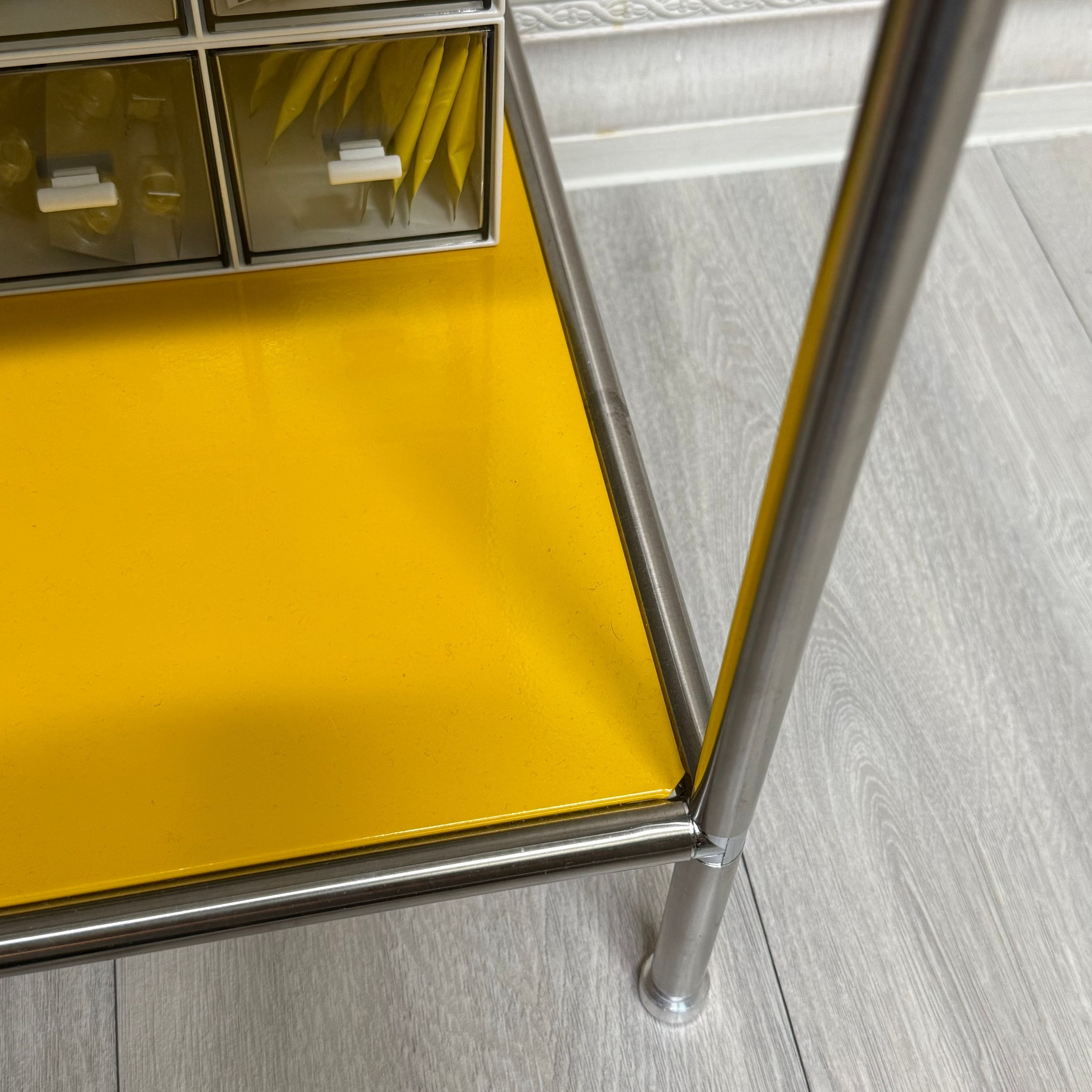 2 Tier Sqaure DIY Modular Storage Side Table user photo