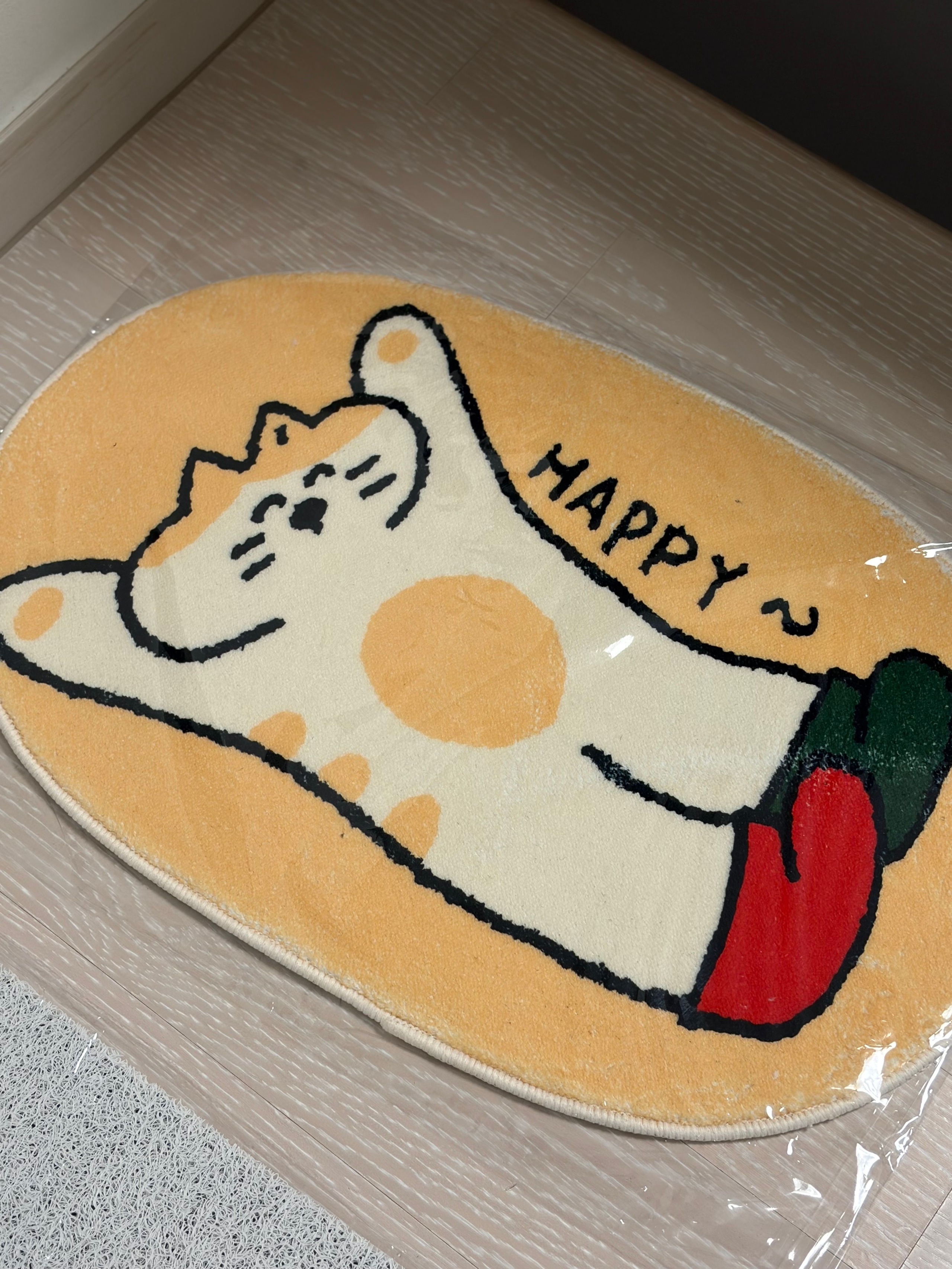 Minimal Cat Non-Slip Accent Mat user photo
