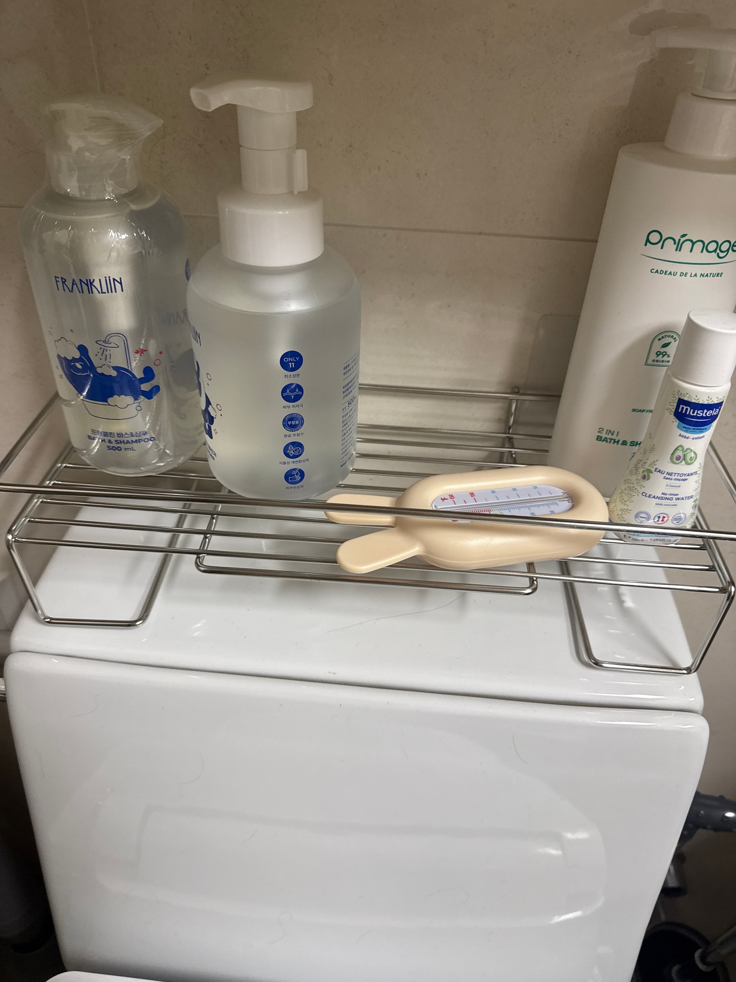 Over-Toilet Stainless Storage Shelf user photo