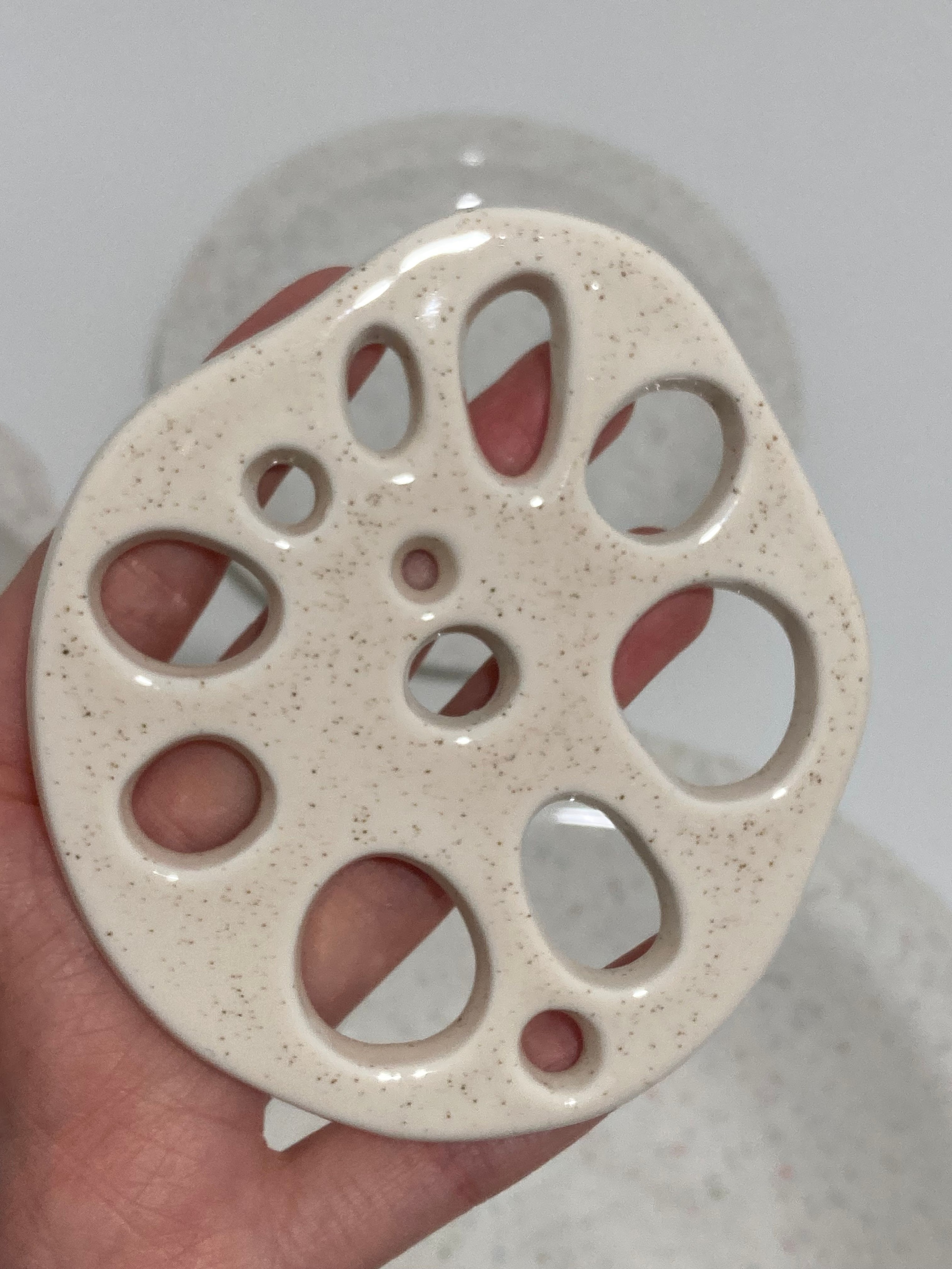 Pebbler Lotus Root Spoon Rest & Coaster user photo