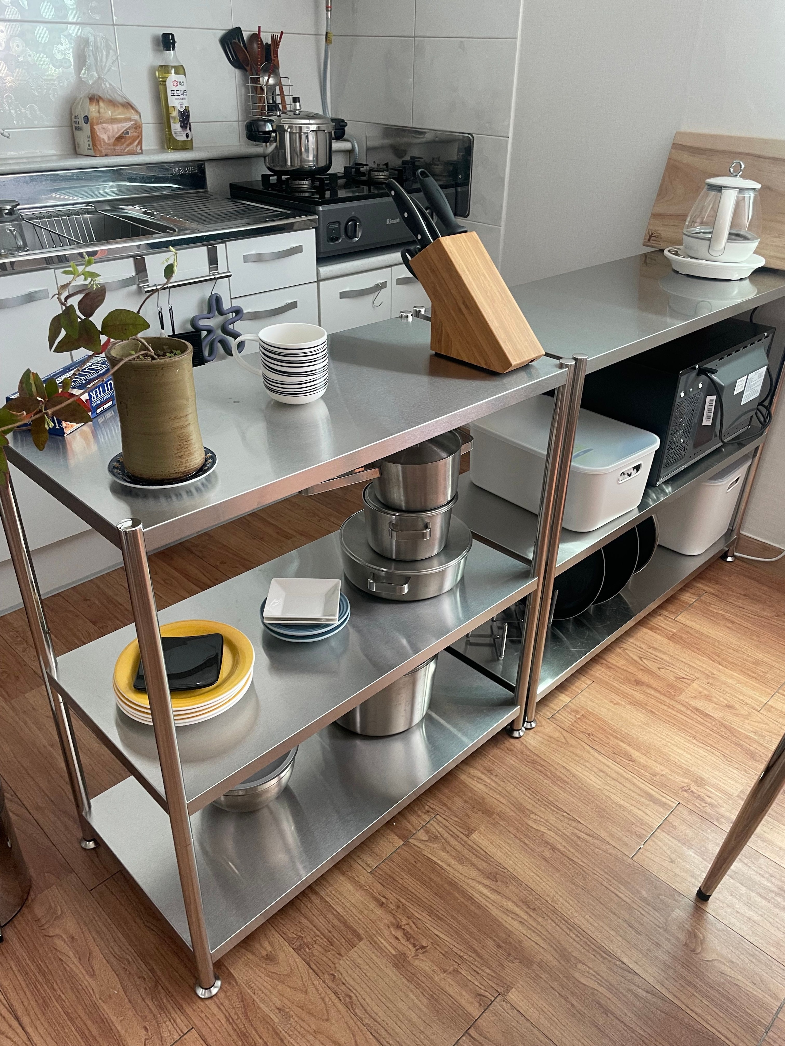 Stainless Steel Storage Shelf user photo