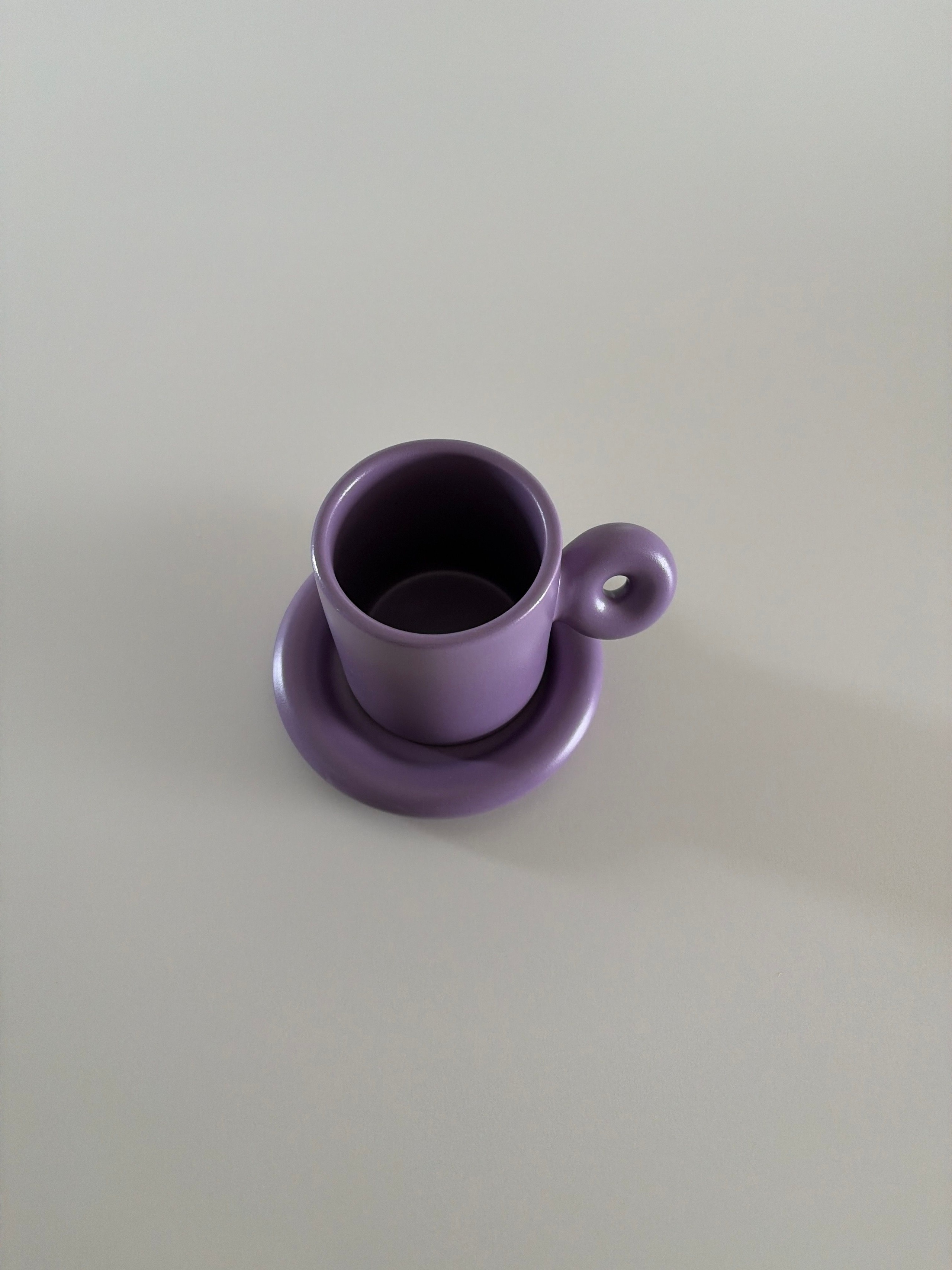 Rounded Donut Handle Coffee Cup Set user photo