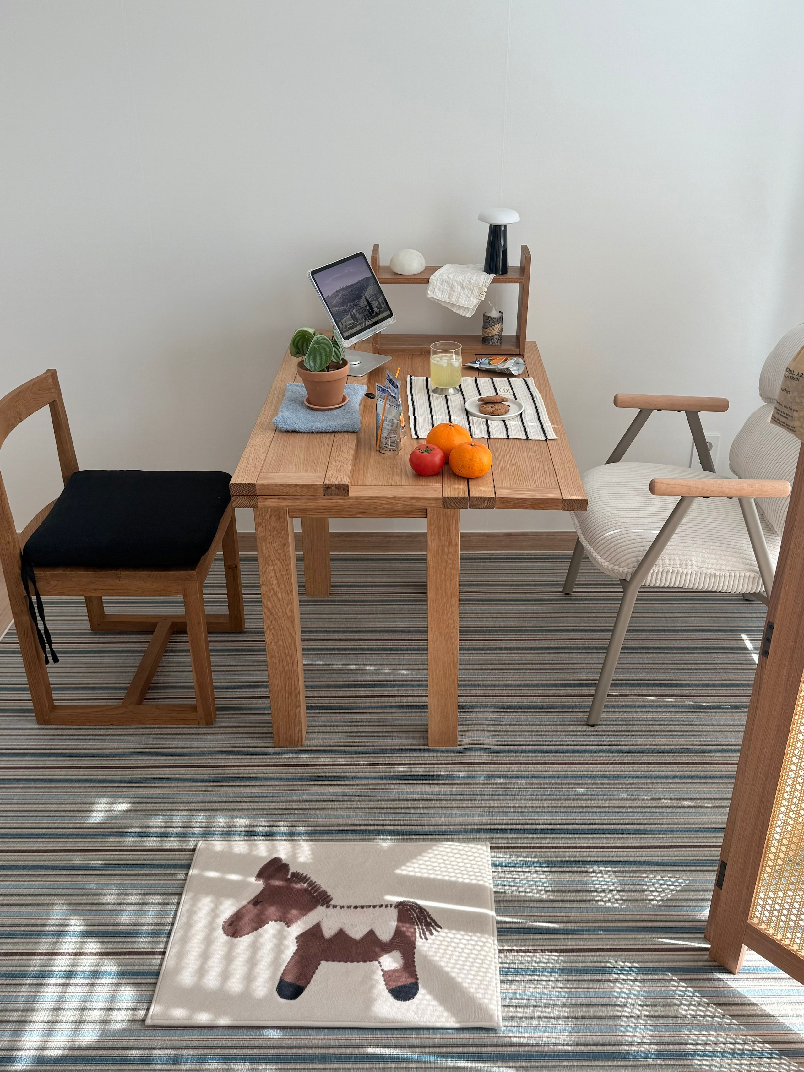 Moss Multi-Stripe Area Rug user photo