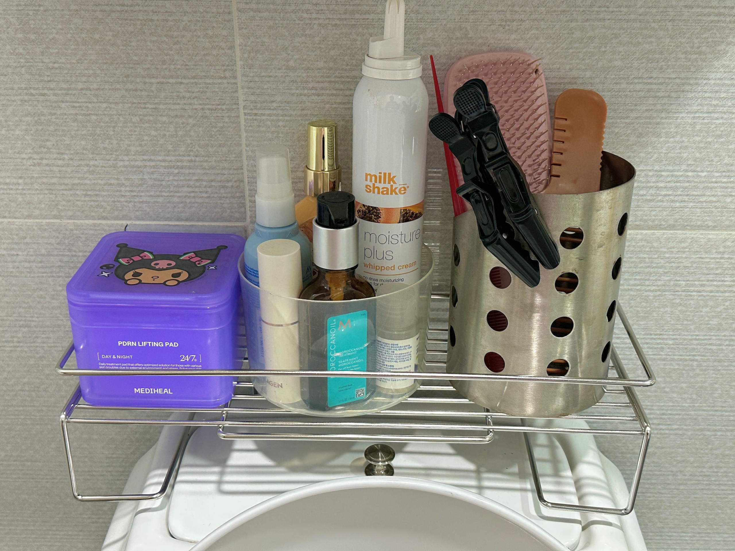 Over-Toilet Stainless Storage Shelf user photo