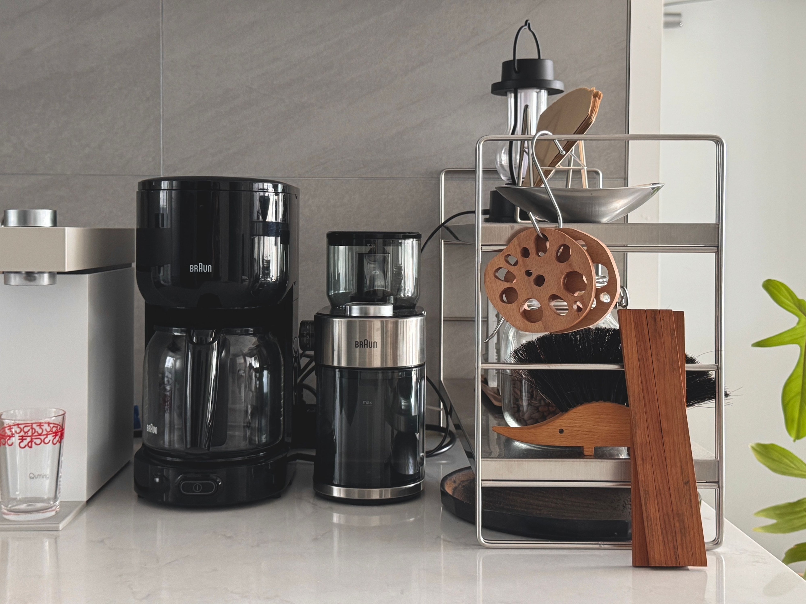 Wood Lotus Root Spoon Rest & Coaster Set (2-Piece) user photo