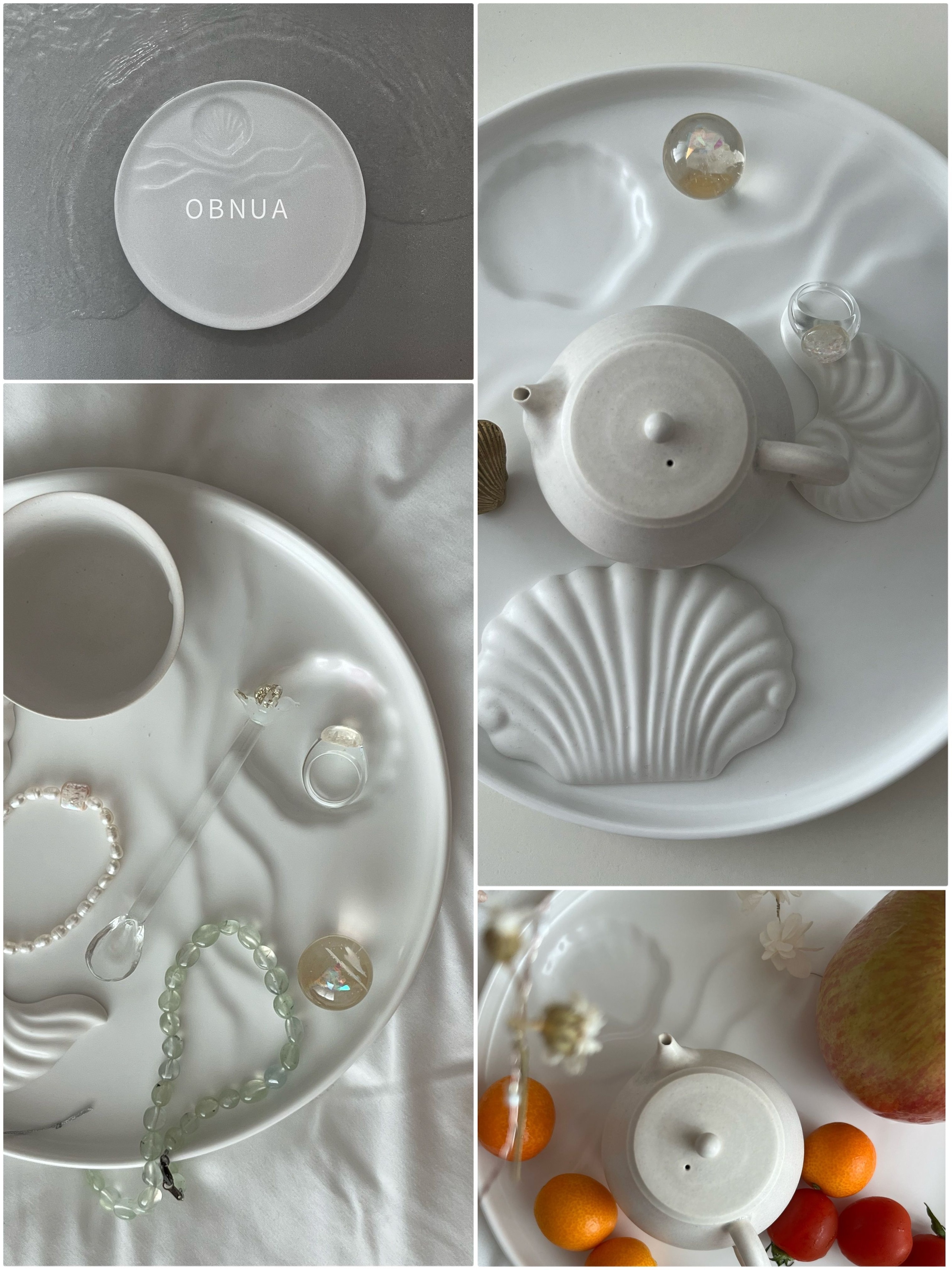 Soft tide collection Gyeol Shell Ceramic Plate user photo