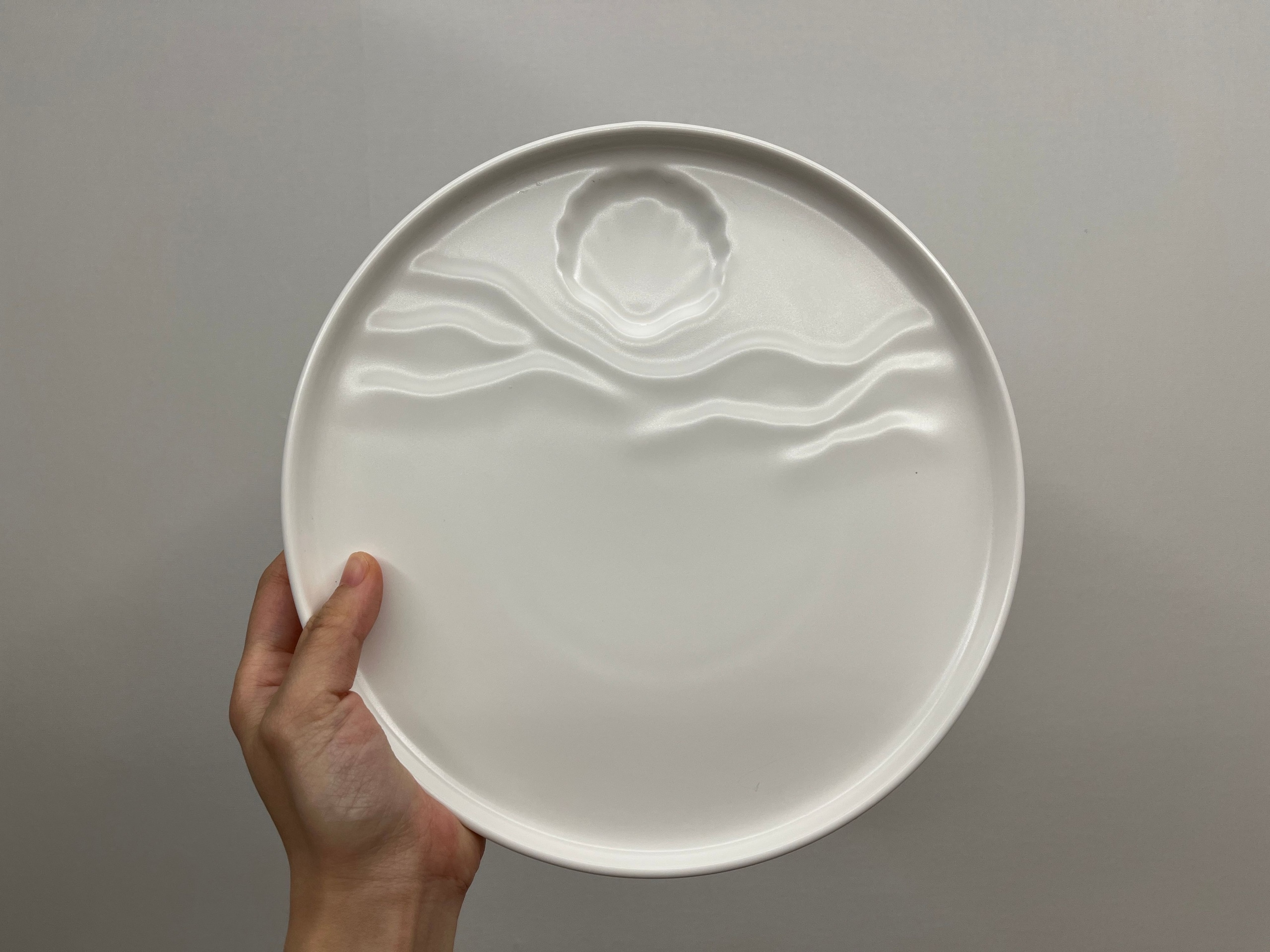 Soft tide collection Gyeol Shell Ceramic Plate user photo