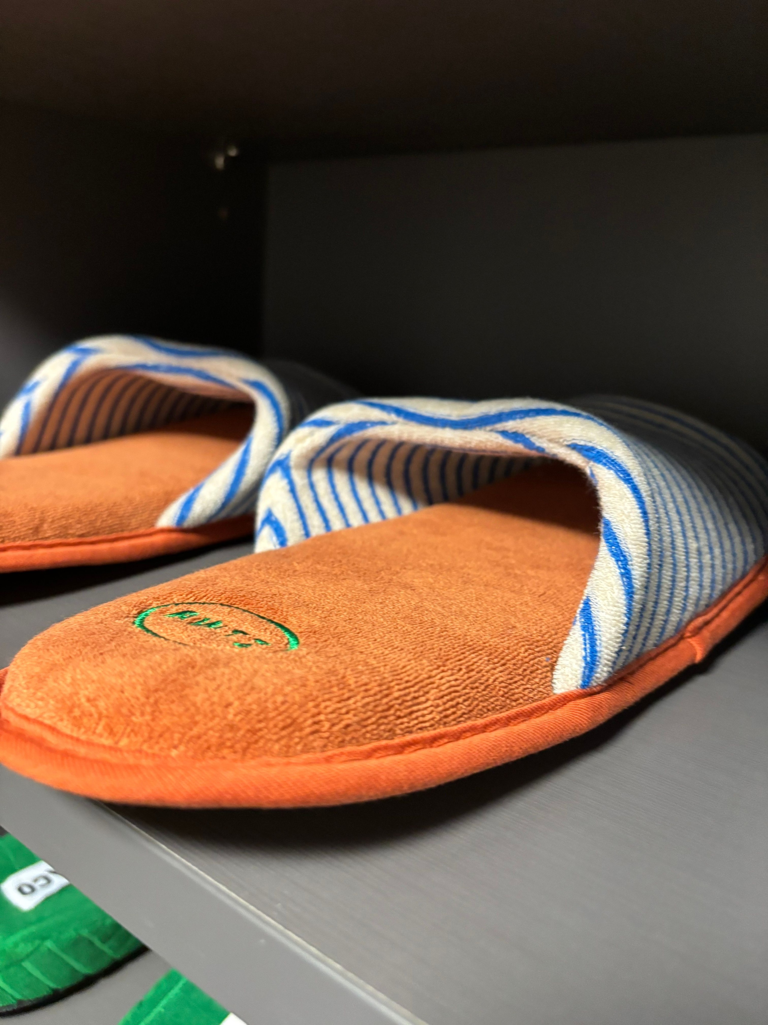 BWTZ Terry Stripe Indoor Slippers user photo