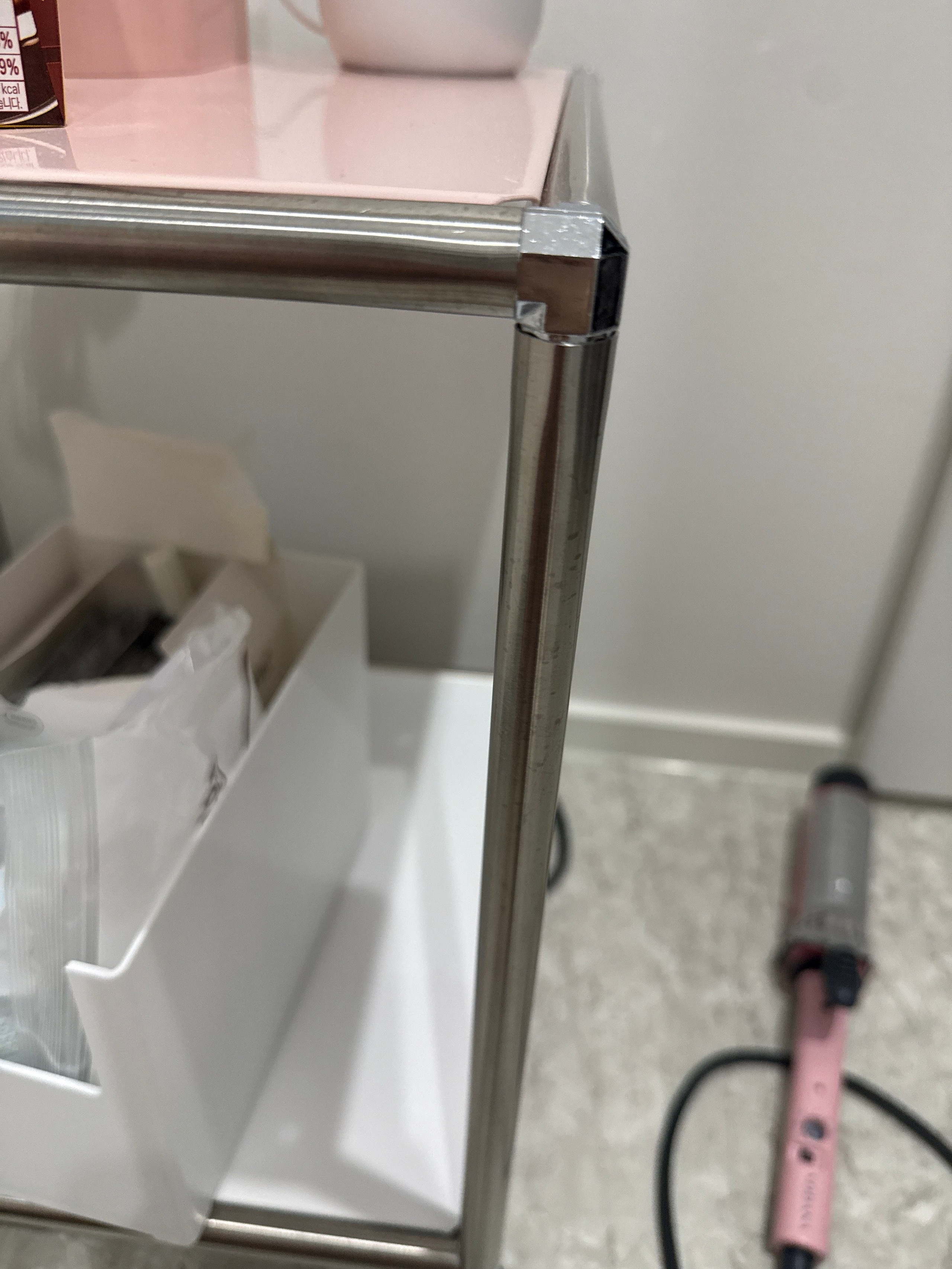 2 Tier Sqaure DIY Modular Storage Side Table user photo