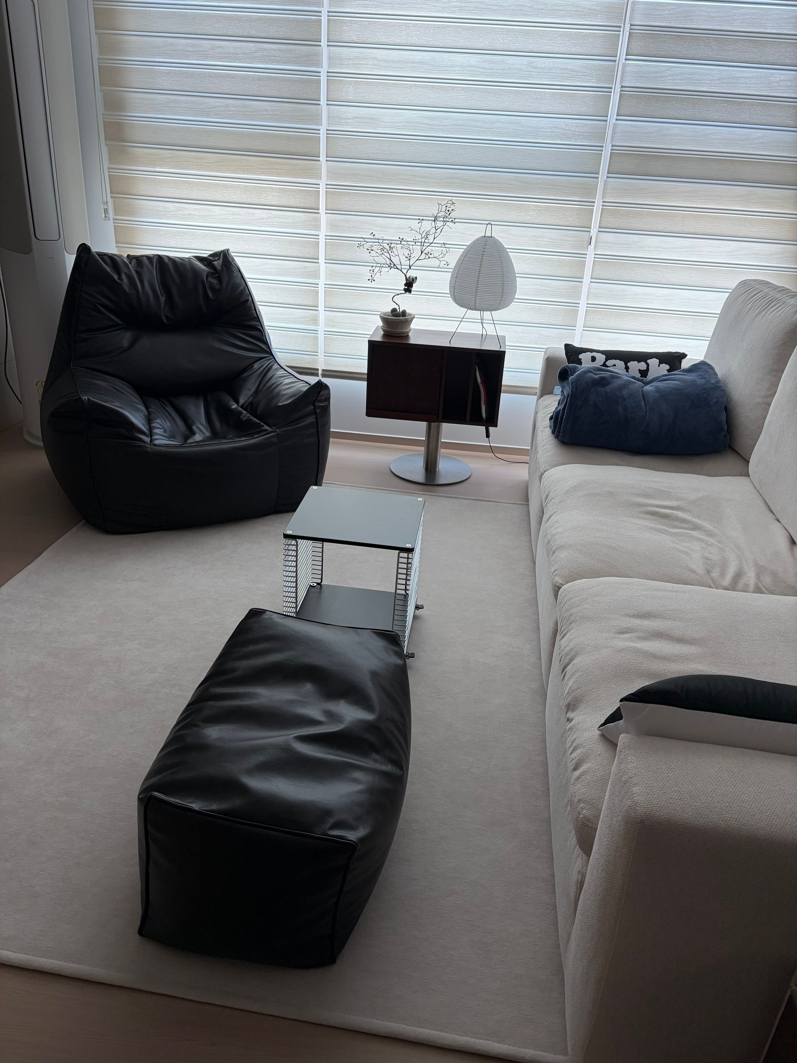 Wire Cube Side Table with Wood Top user photo