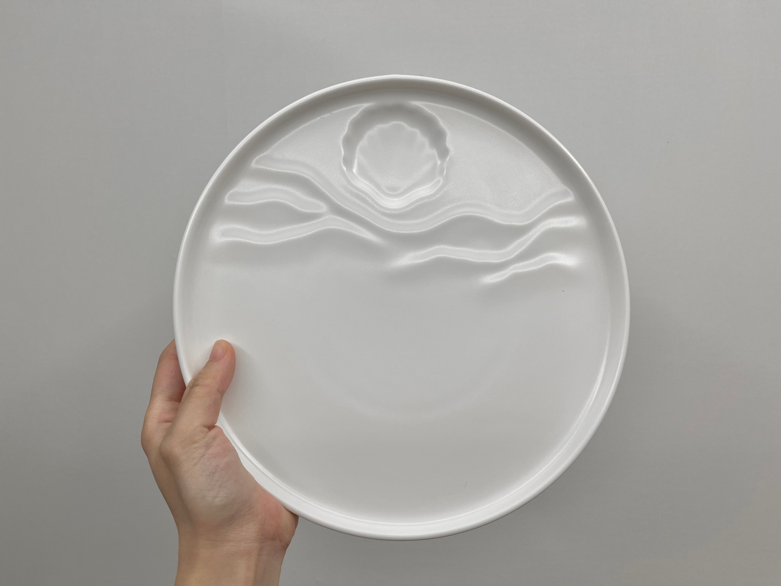 Soft tide collection Gyeol Shell Ceramic Plate user photo