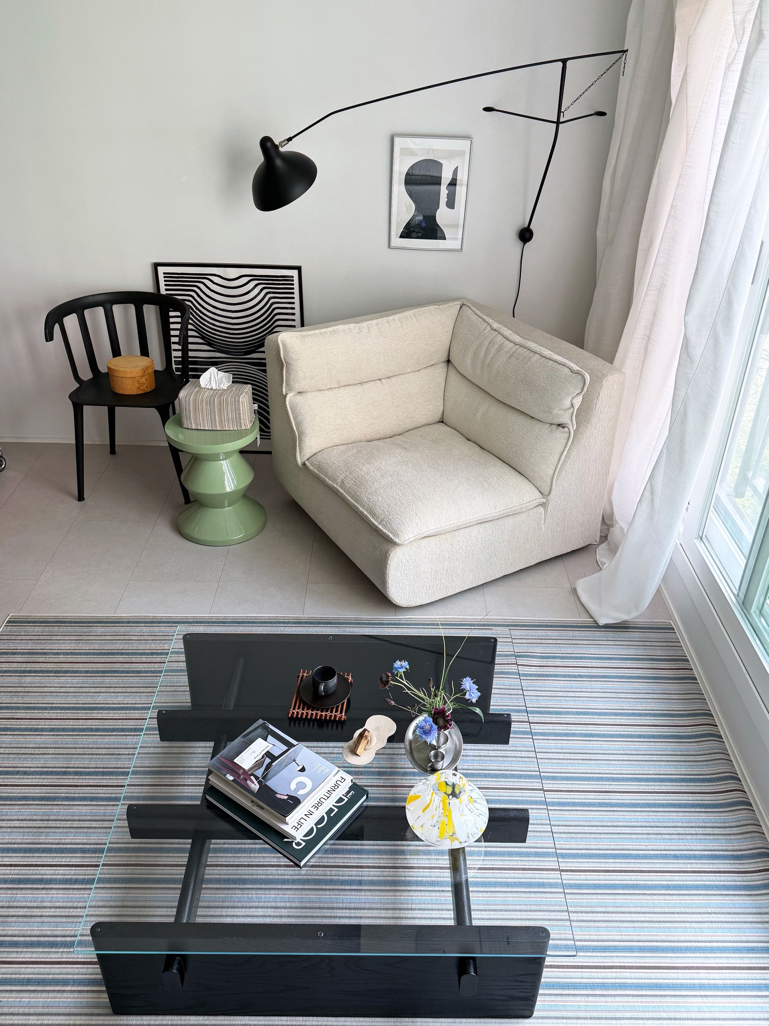 Moss Multi-Stripe Area Rug user photo