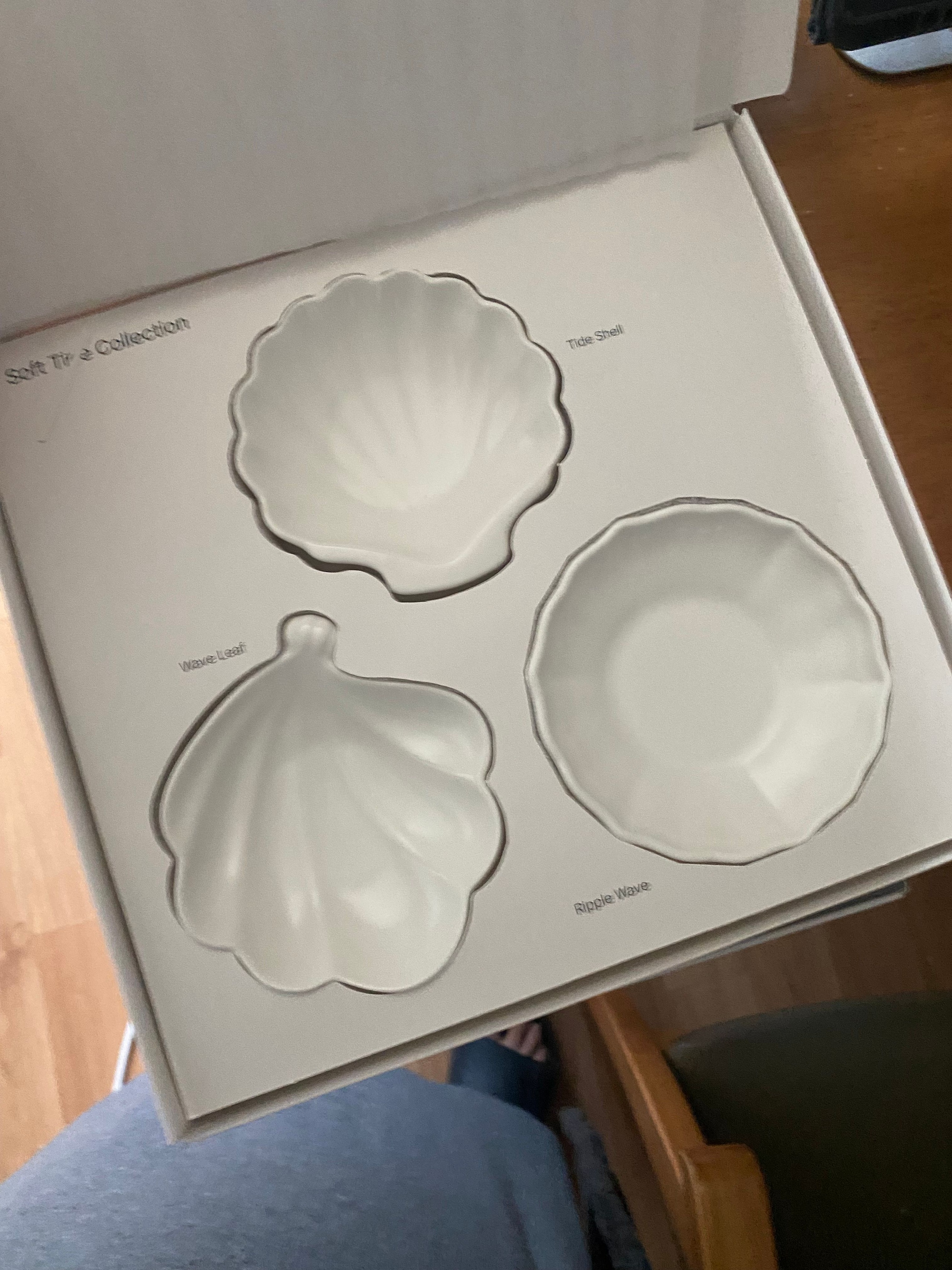 Soft tide collection Gyeol Shell 3-Piece Side Dish Set user photo