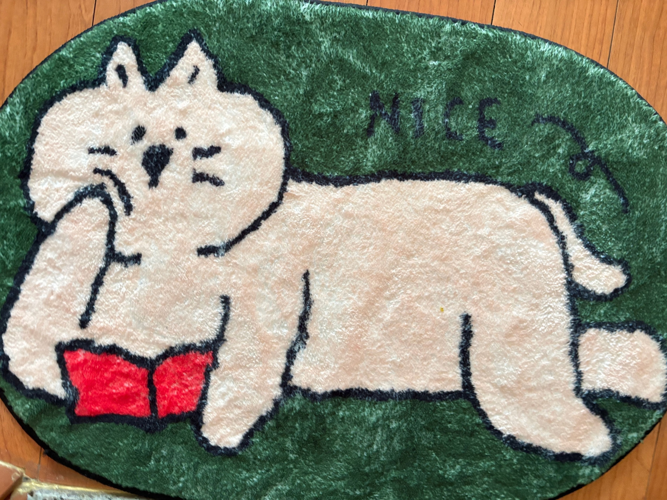 Minimal Cat Non-Slip Accent Mat user photo