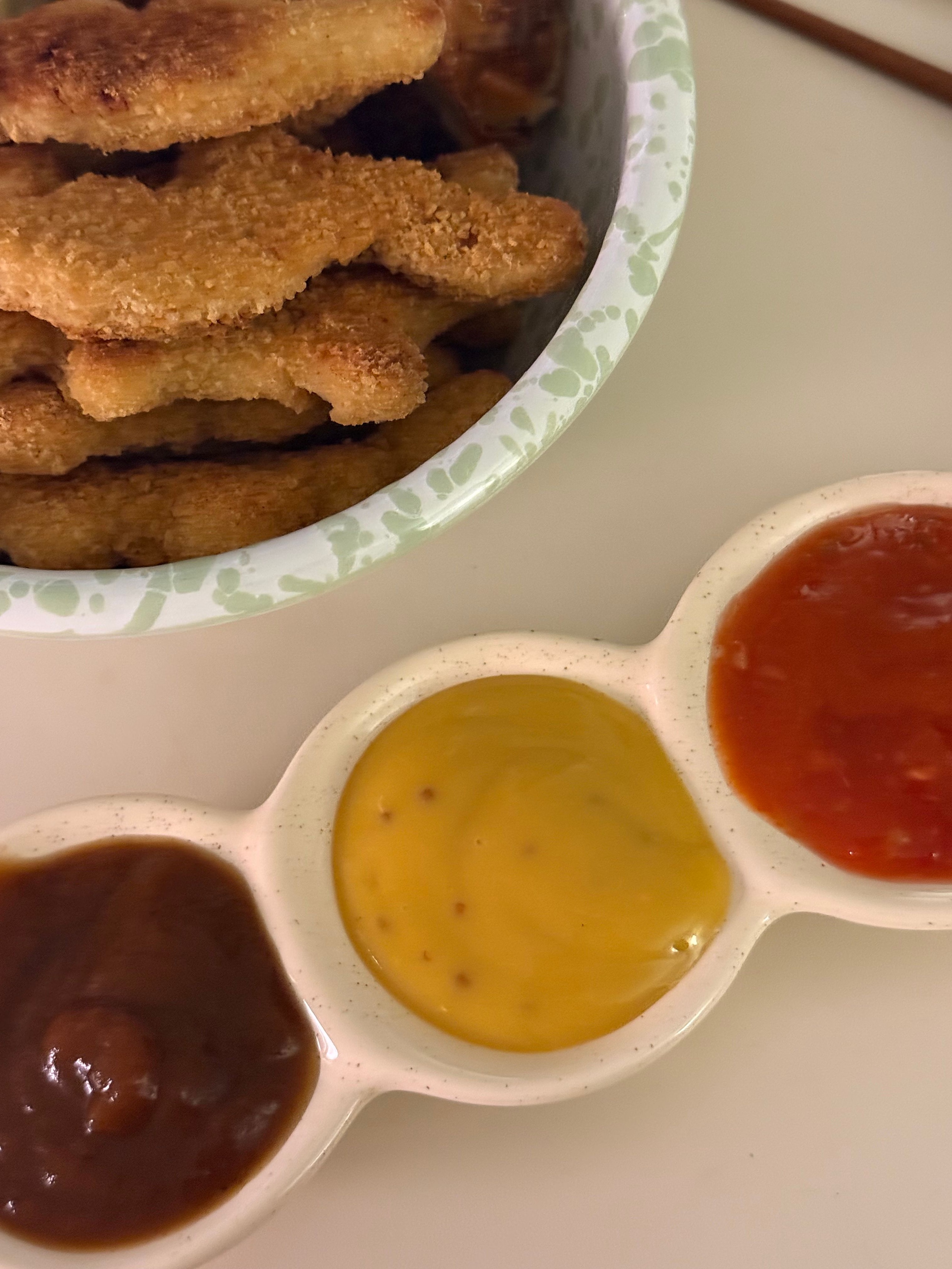 Pebbler 3-Section Divided Sauce Dish user photo