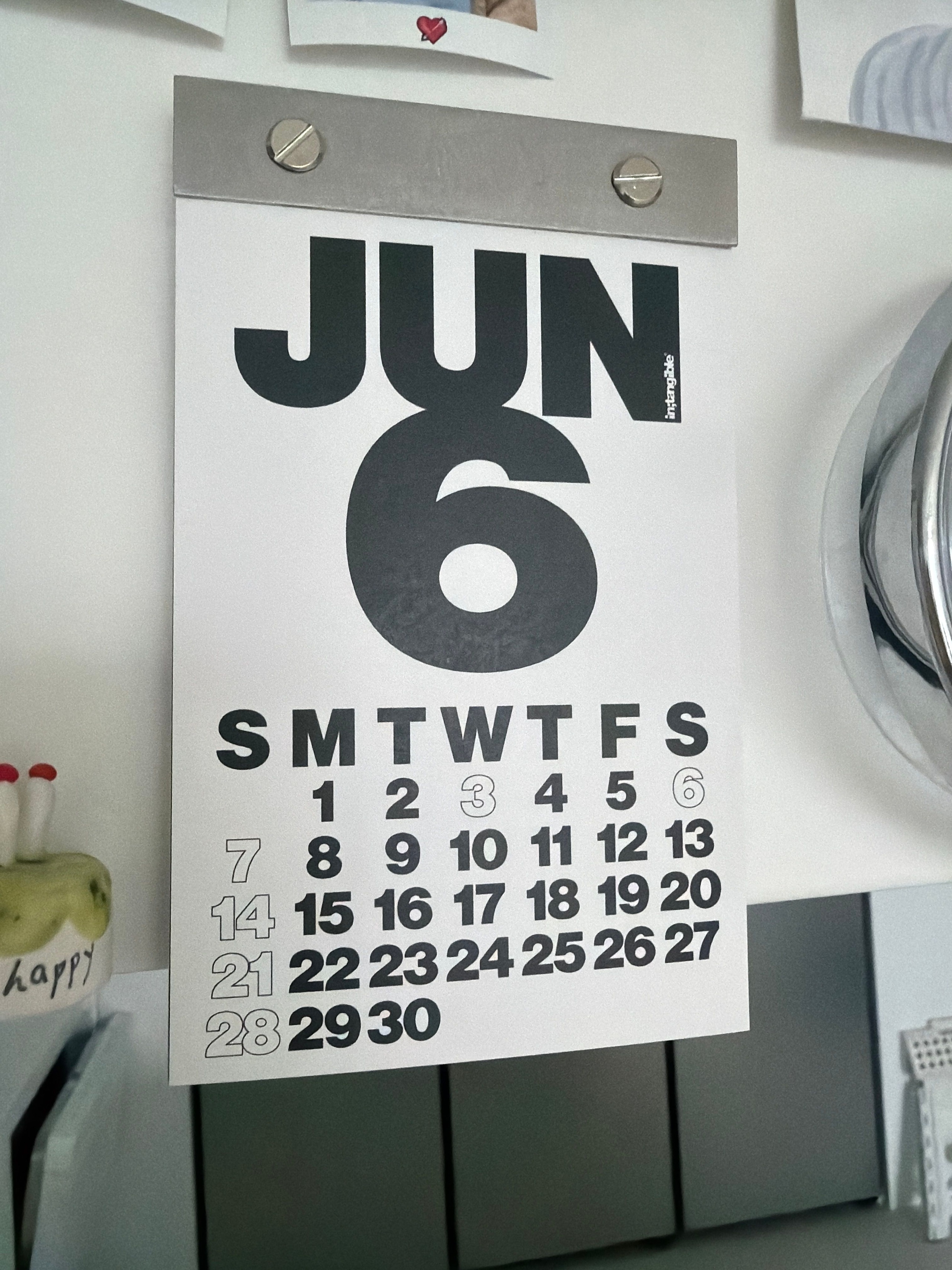 2027 Industrial Metal Tear-Off Calendar user photo