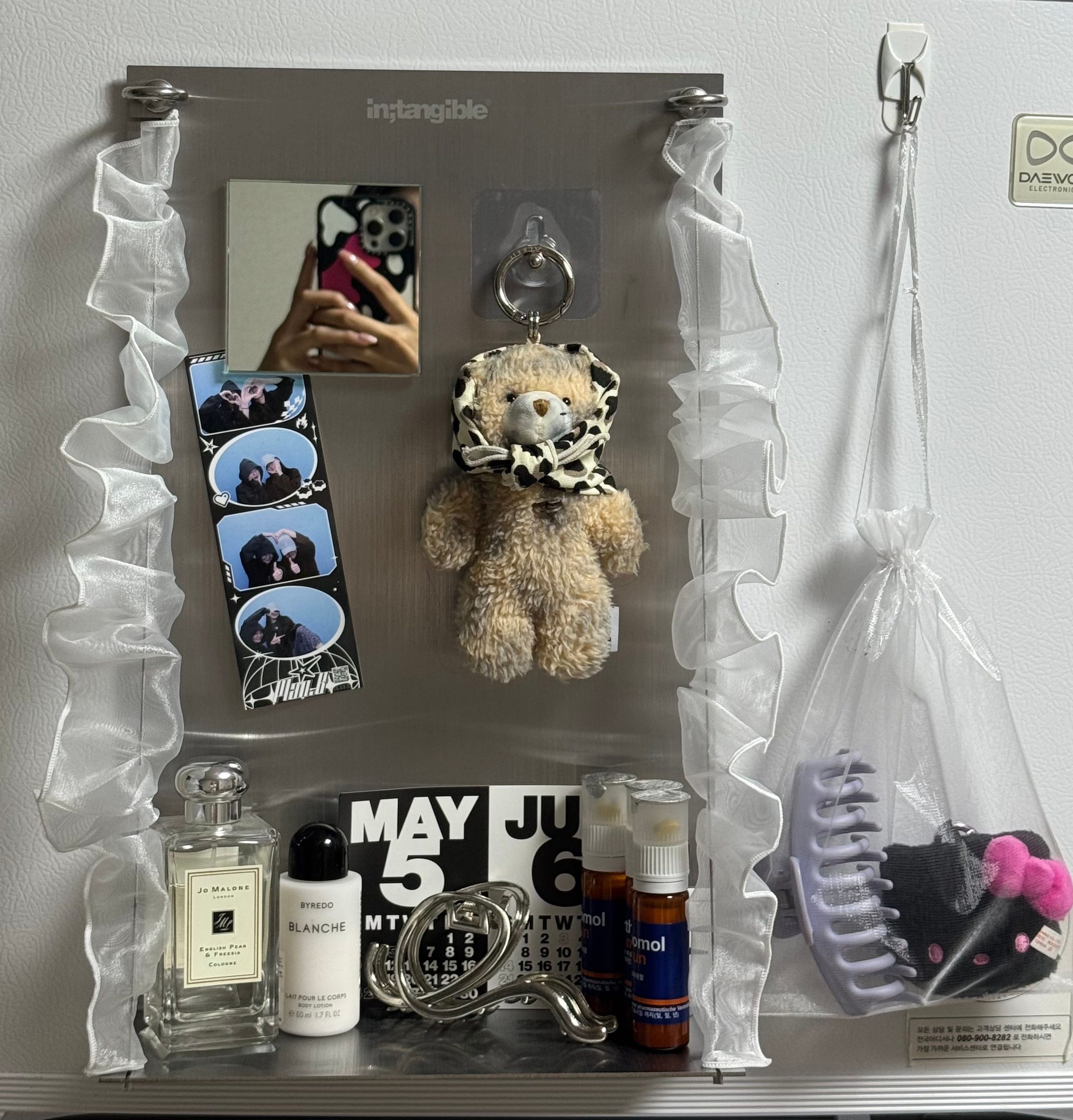 Magnetic Stainless Steel Wall Organizer user photo