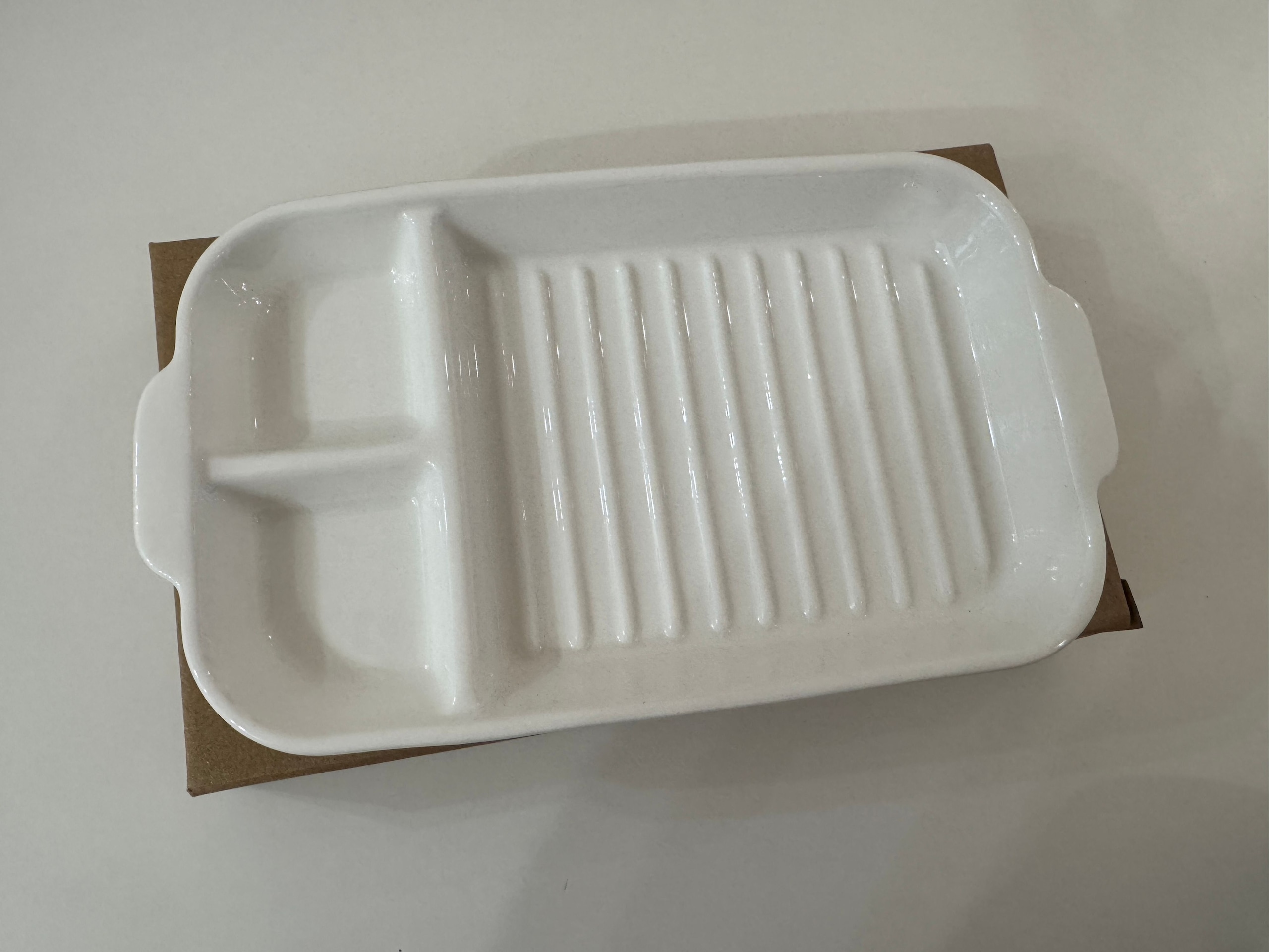Odette Ceramic Divided Side Plate Set (2-Piece) user photo