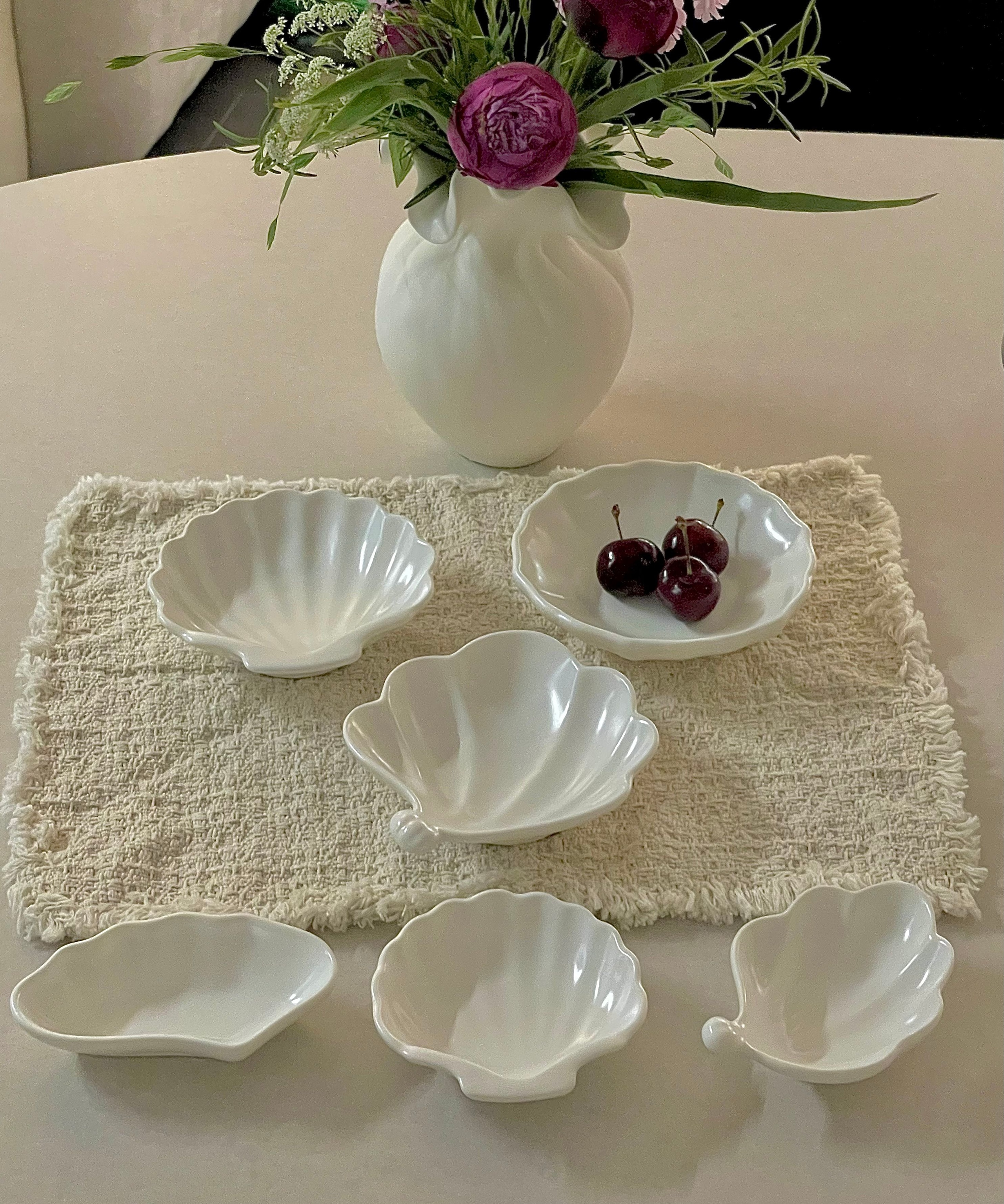 Soft tide collection Gyeol Shell 3-Piece Side Dish Set user photo