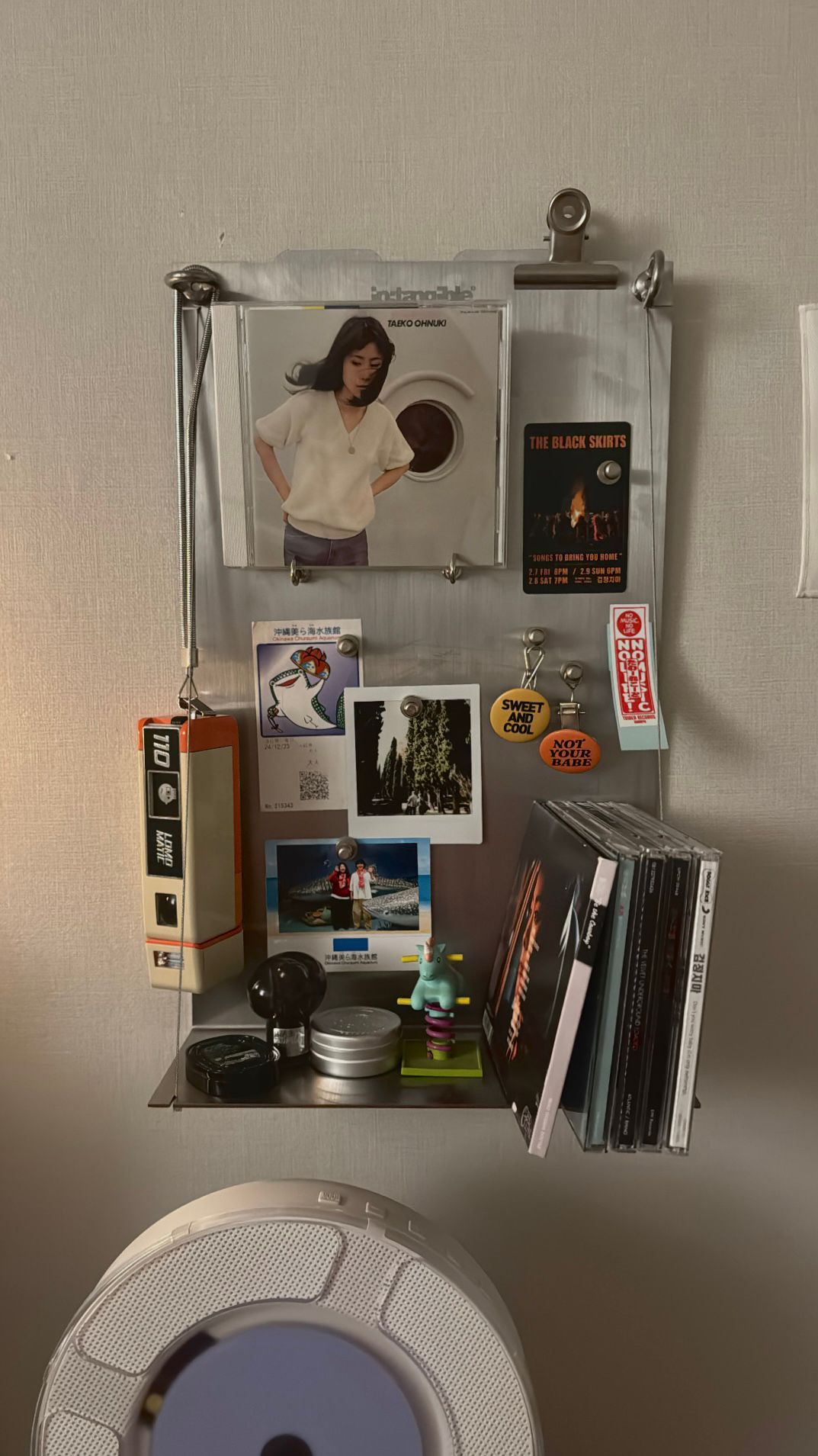 Magnetic Stainless Steel Wall Organizer user photo