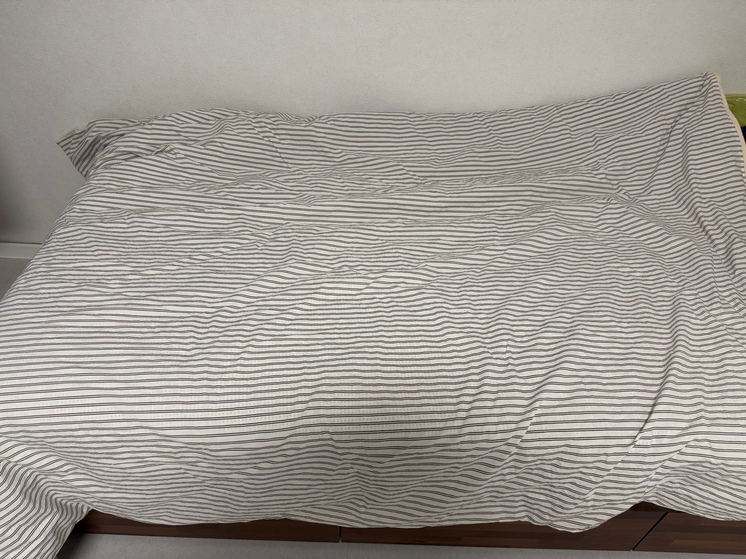 Brown Stripe Reversible Duvet Cover user photo