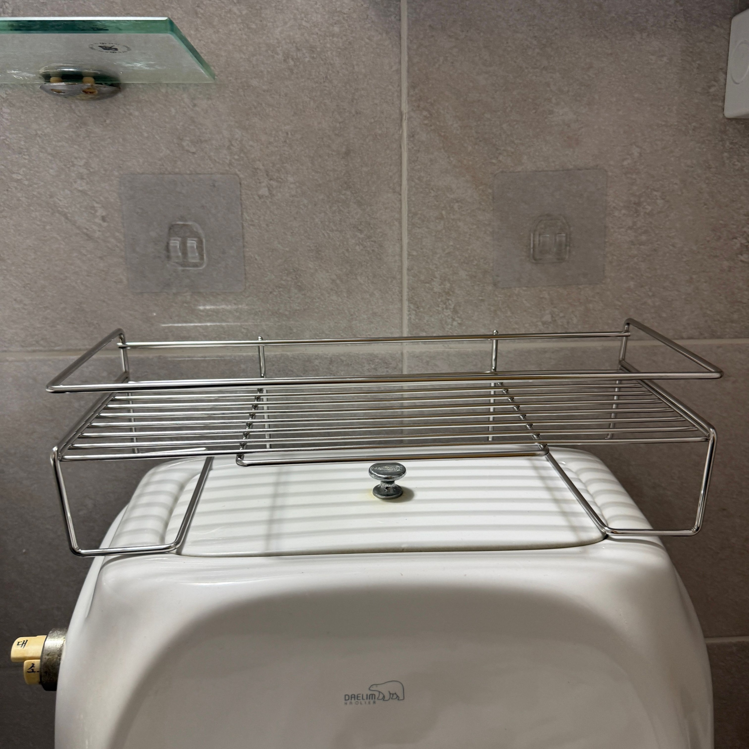 Over-Toilet Stainless Storage Shelf user photo