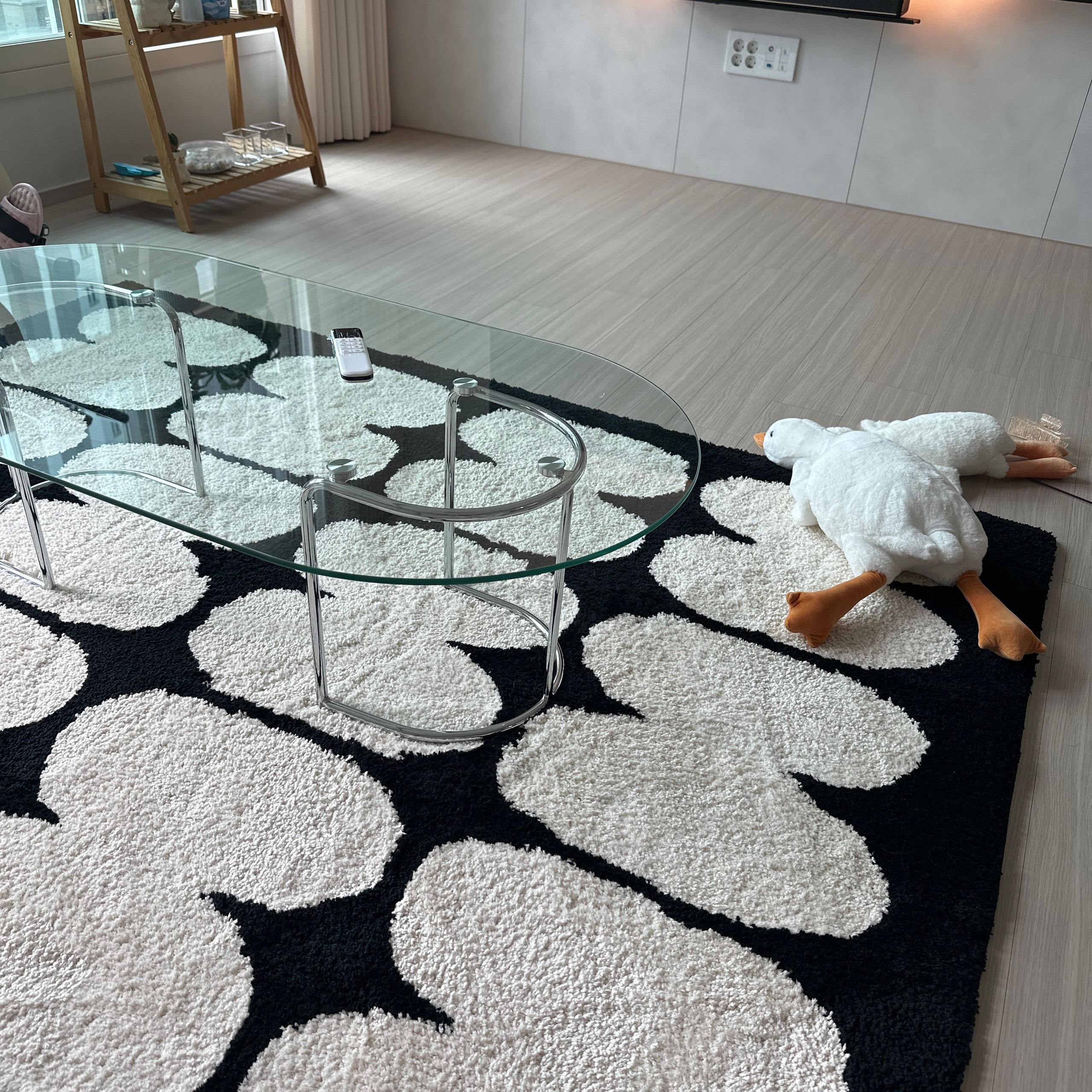 BWTZ Plush Long-Pile Jacquard Area Rug user photo