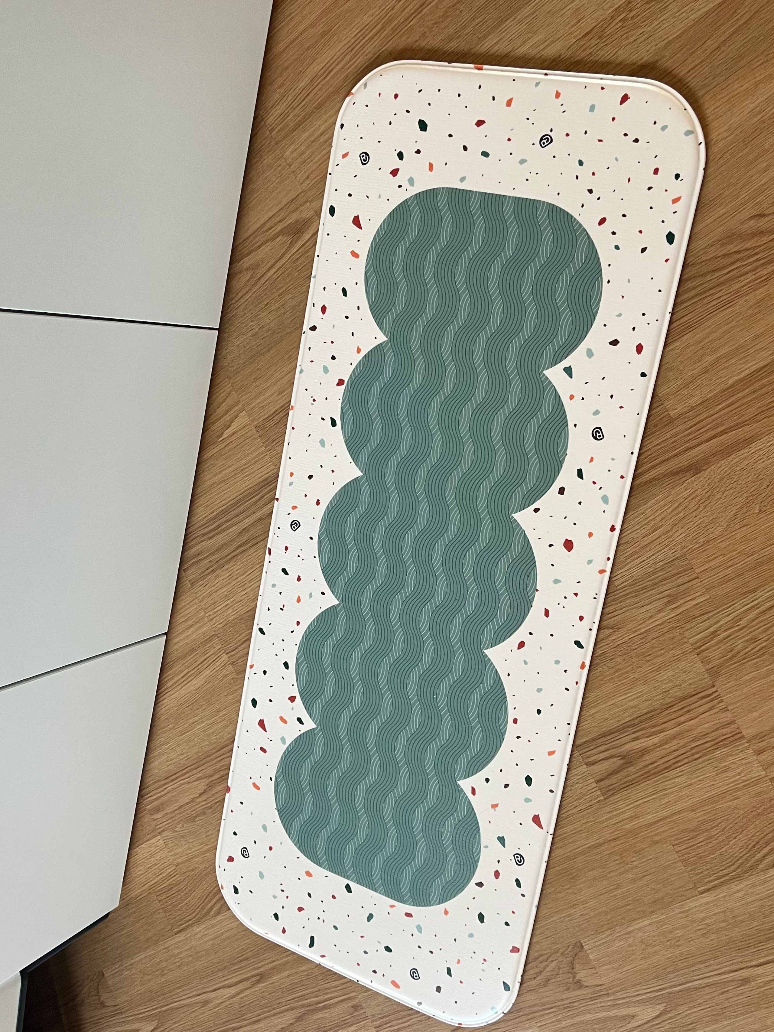 Wave Terrazzo Kitchen Cushion Mat user photo