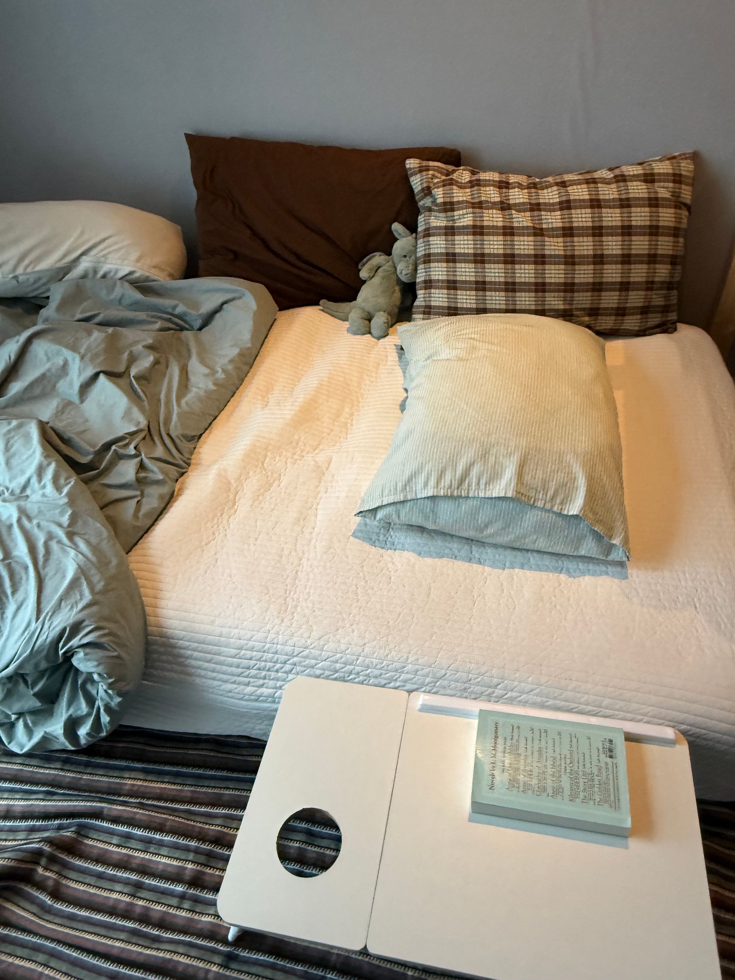 Mocha Brown Plaid Pillow Cover user photo