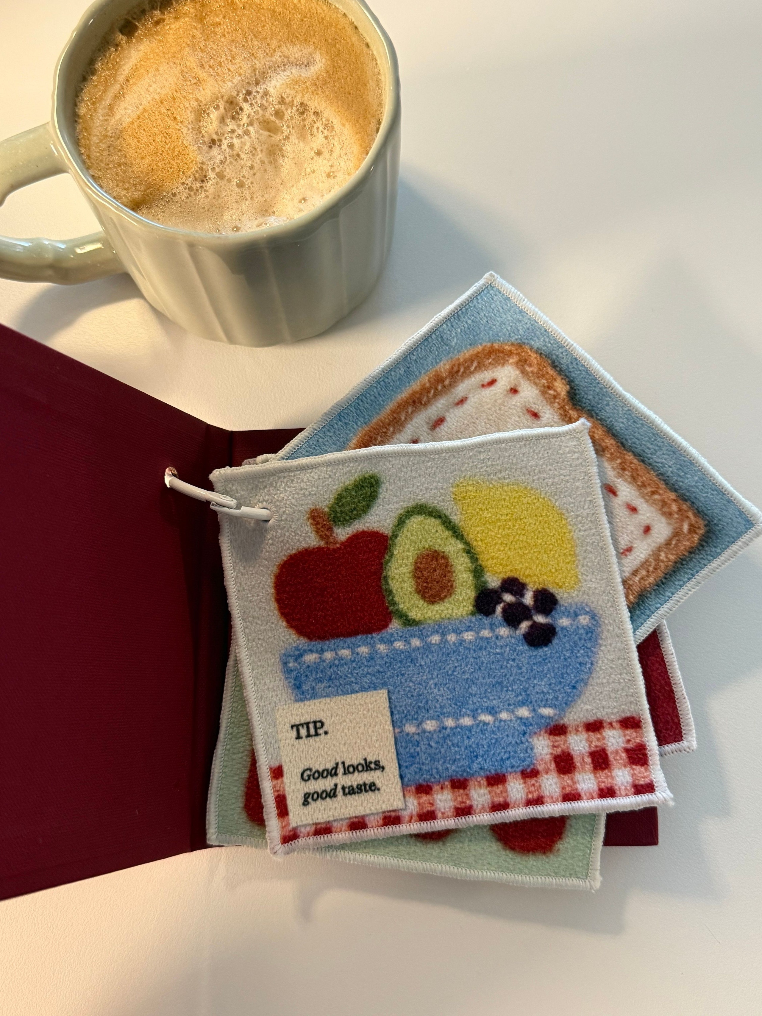 Recipe Coaster Book, Set of 4 user photo