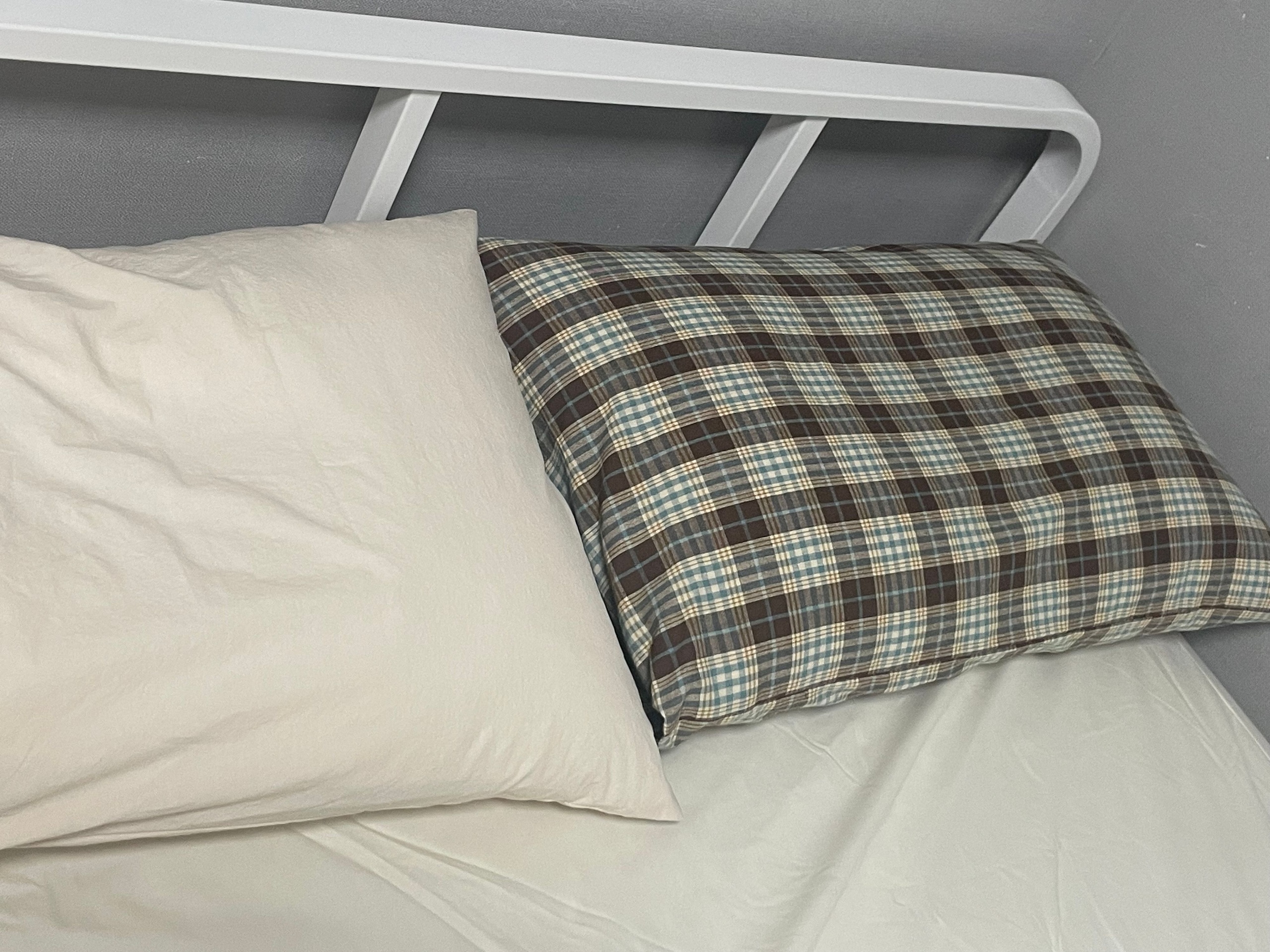 Mocha Brown Plaid Pillow Cover user photo