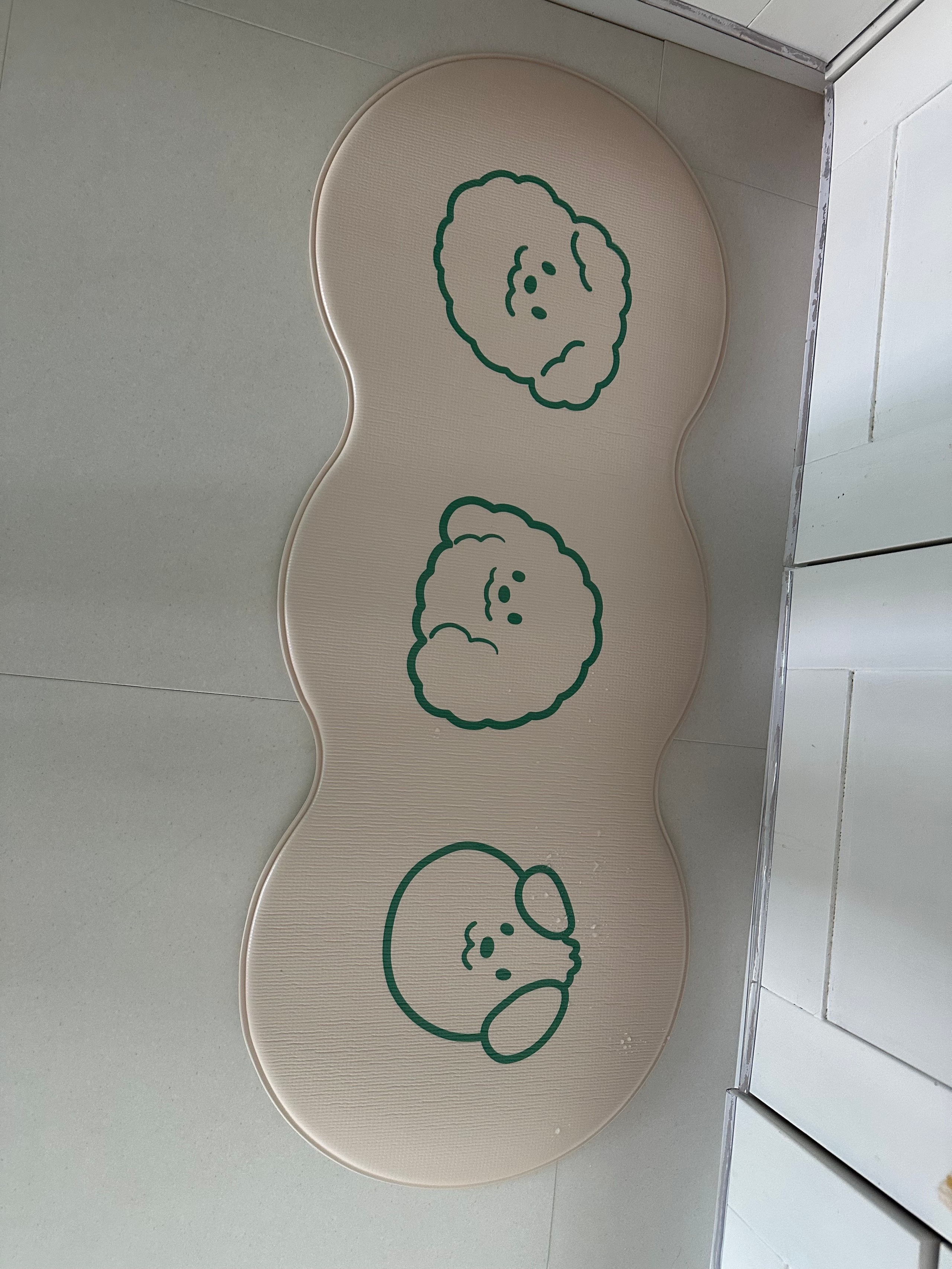 Pure Moong Wave Cushioned Kitchen Mat user photo