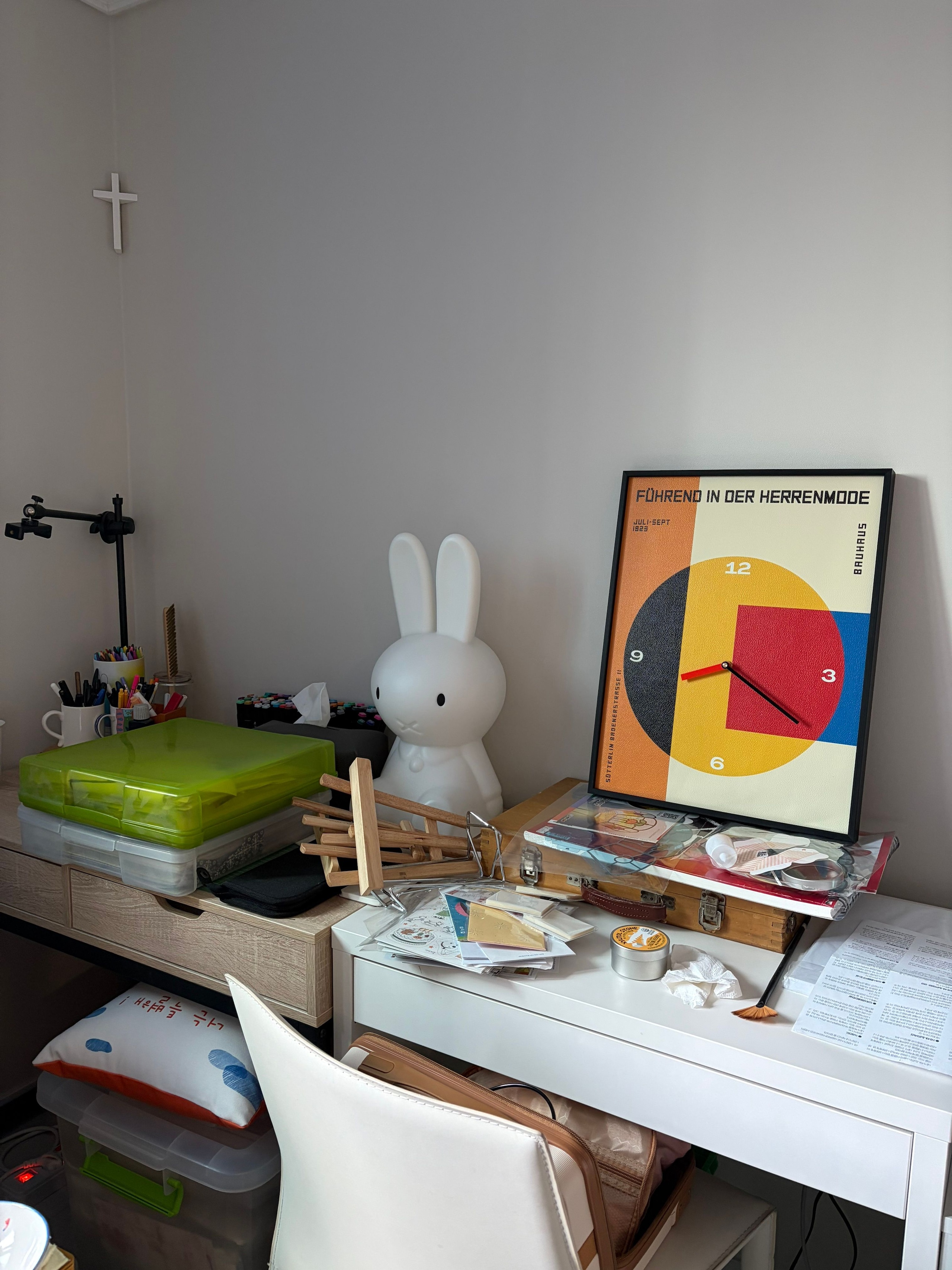 On My Mood Mid-Century Art Wall Clock user photo