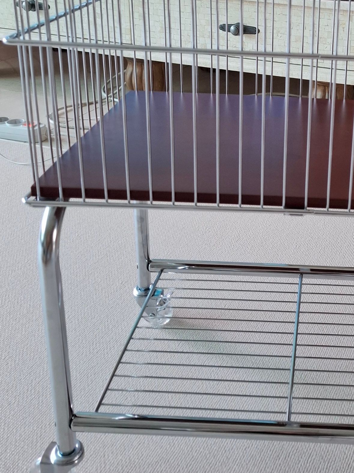 Pantry Gap Rolling Storage Cart in Wood & Steel user photo