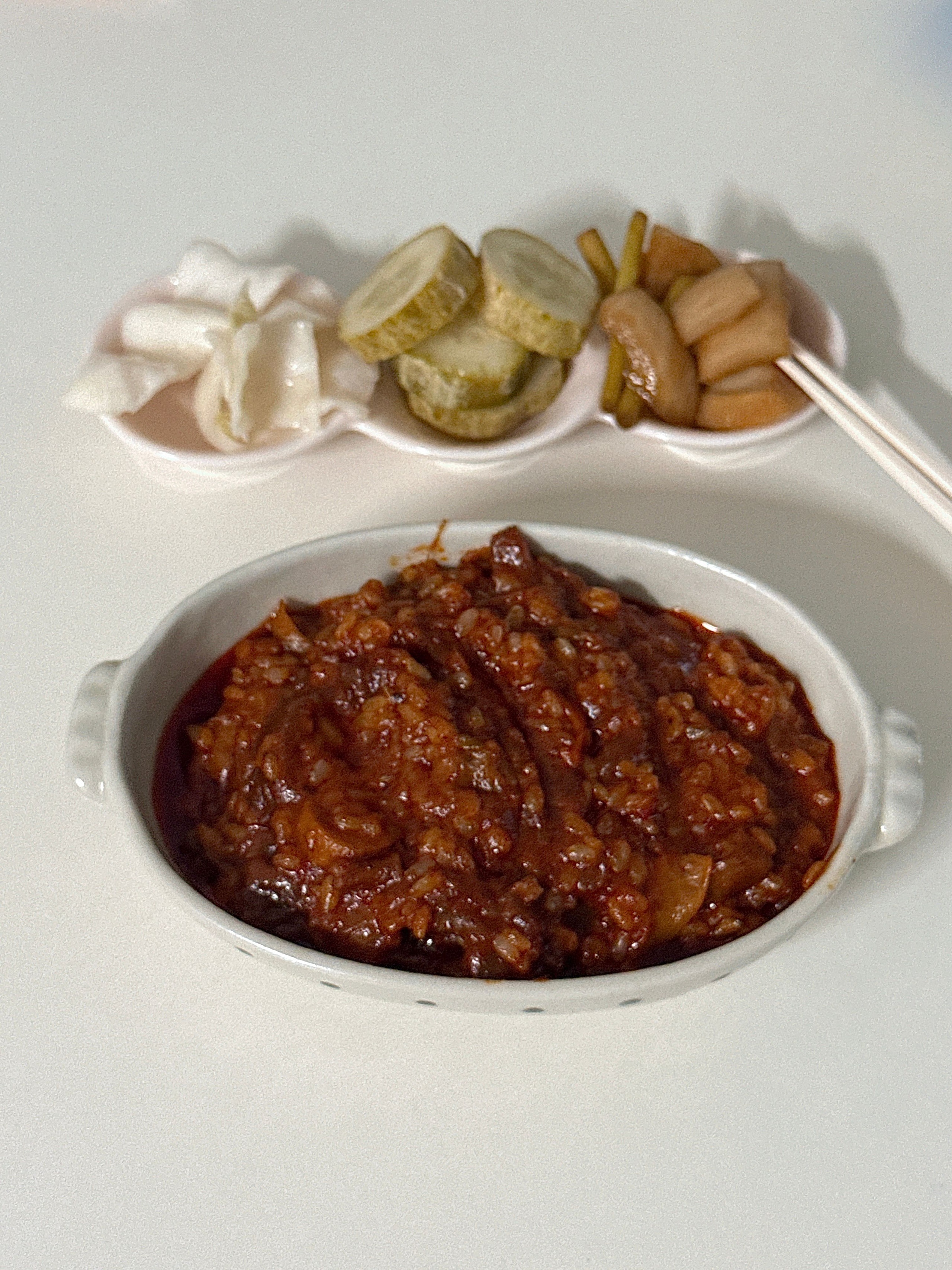3-Compartment Bean Shape Sauce Plate user photo