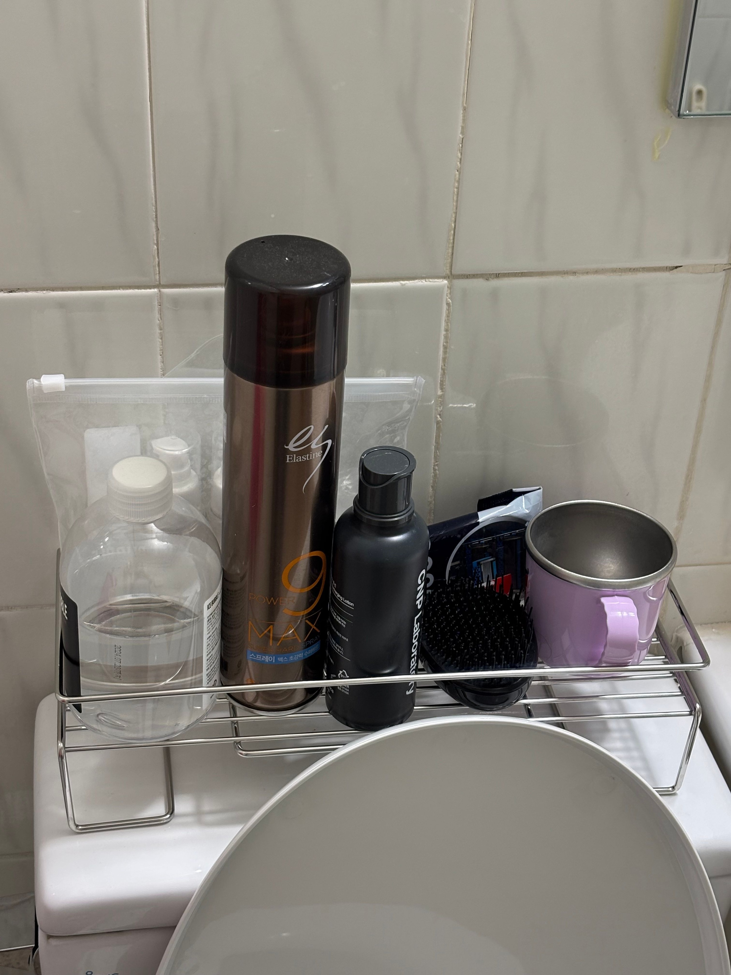 Over-Toilet Stainless Storage Shelf user photo