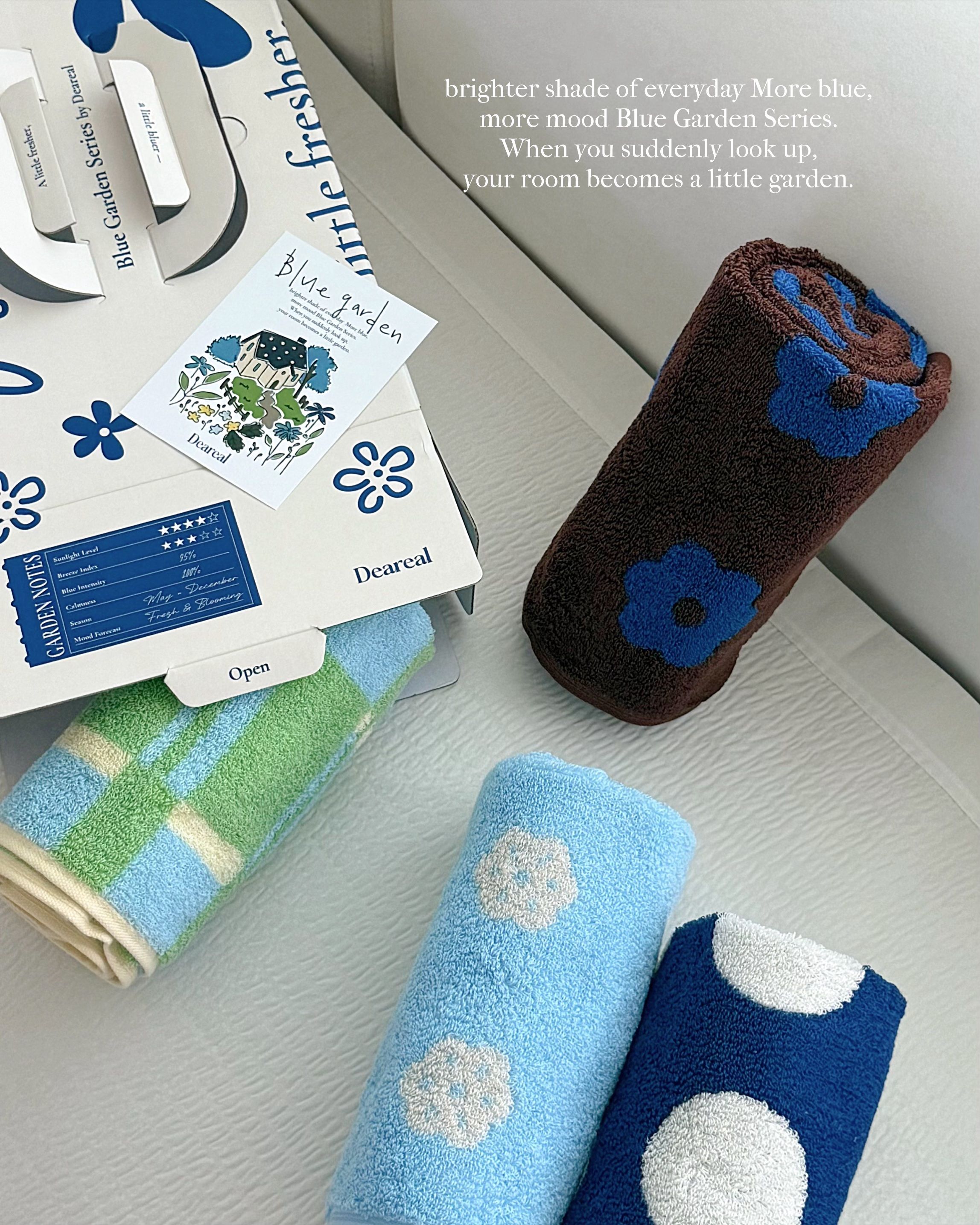 Blue Garden 40s Combed Cotton Hotel Towel Gift Set (4-Piece) user photo
