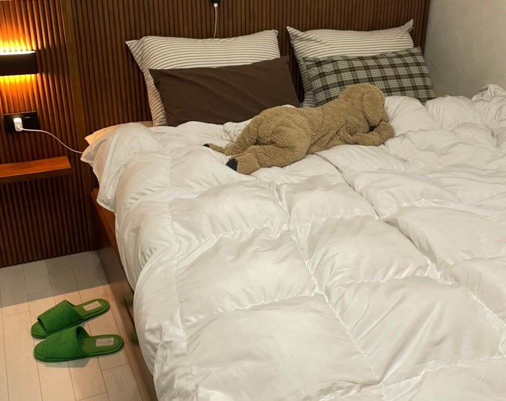 Mocha Brown Plaid Pillow Cover user photo