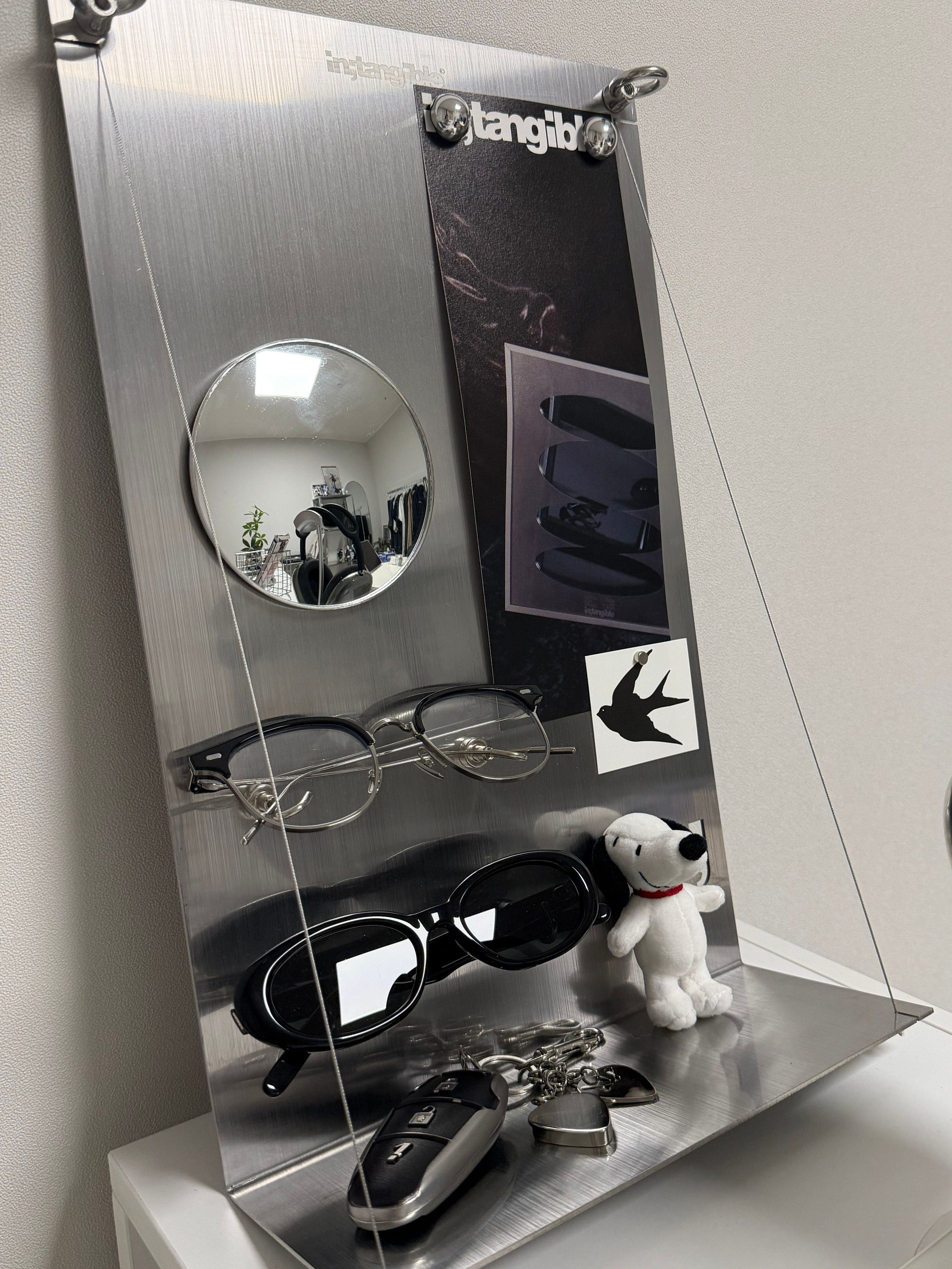 Magnetic Stainless Steel Wall Organizer user photo
