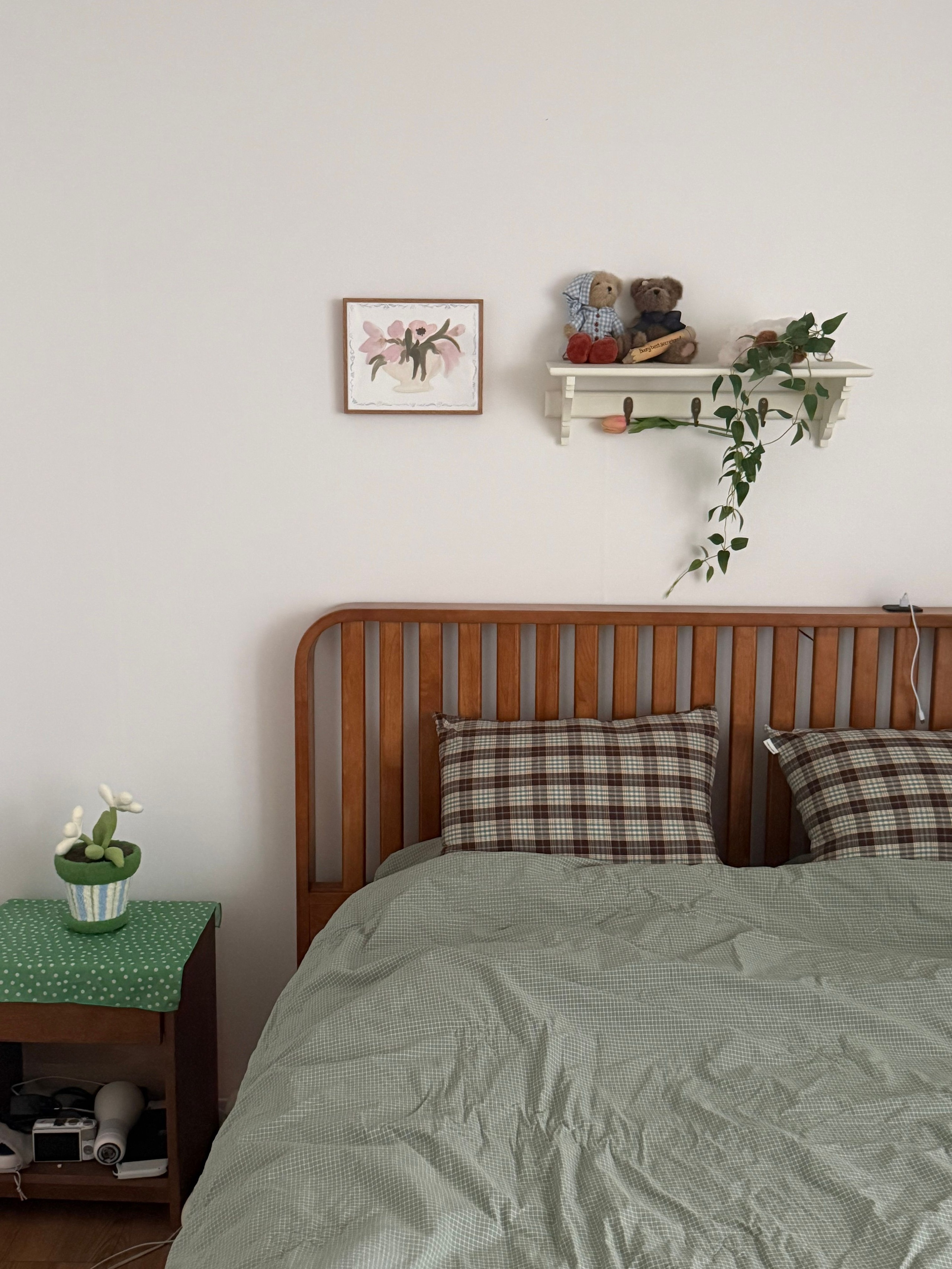 Mocha Brown Plaid Pillow Cover user photo