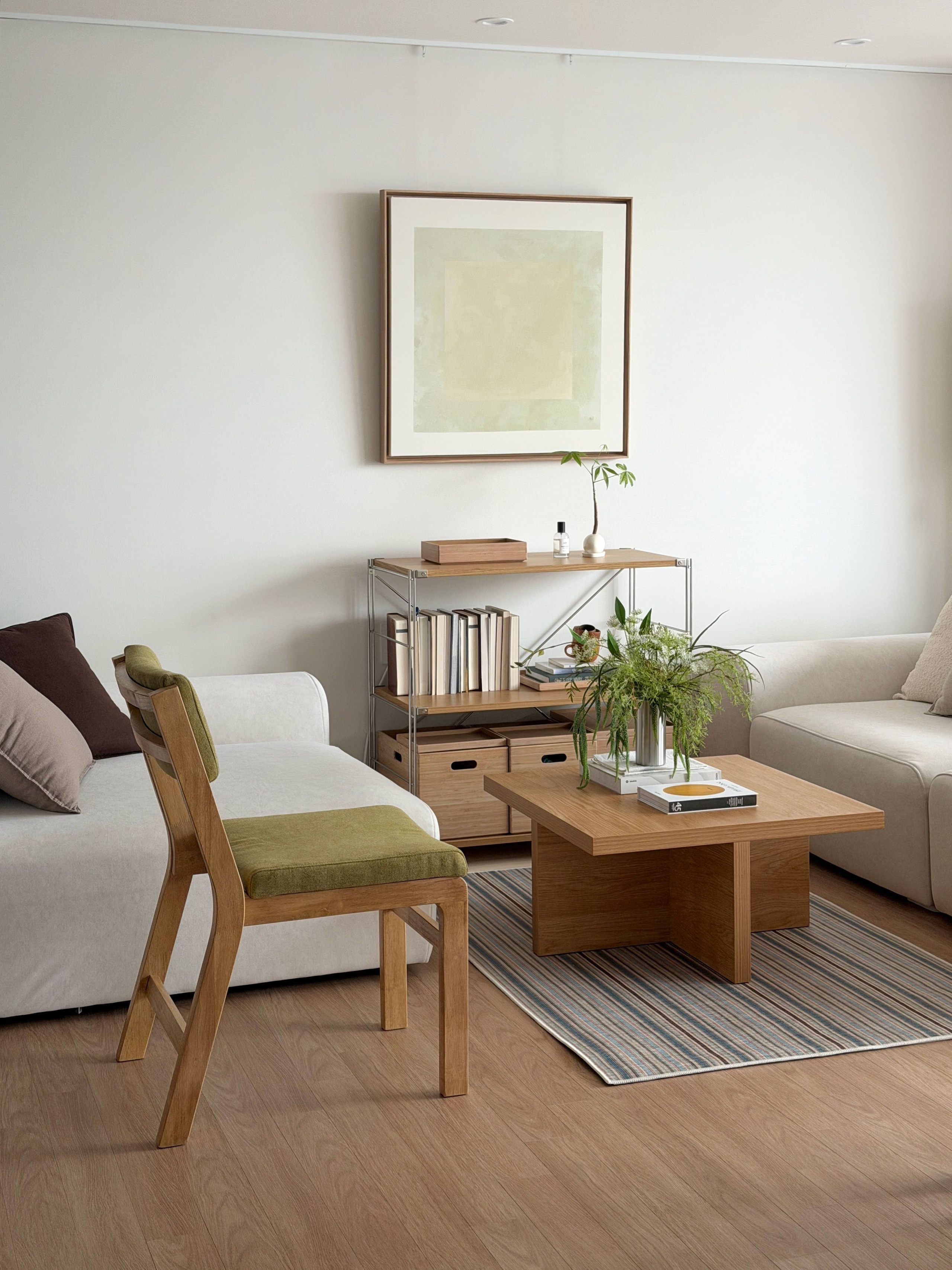 Moss Multi-Stripe Area Rug user photo