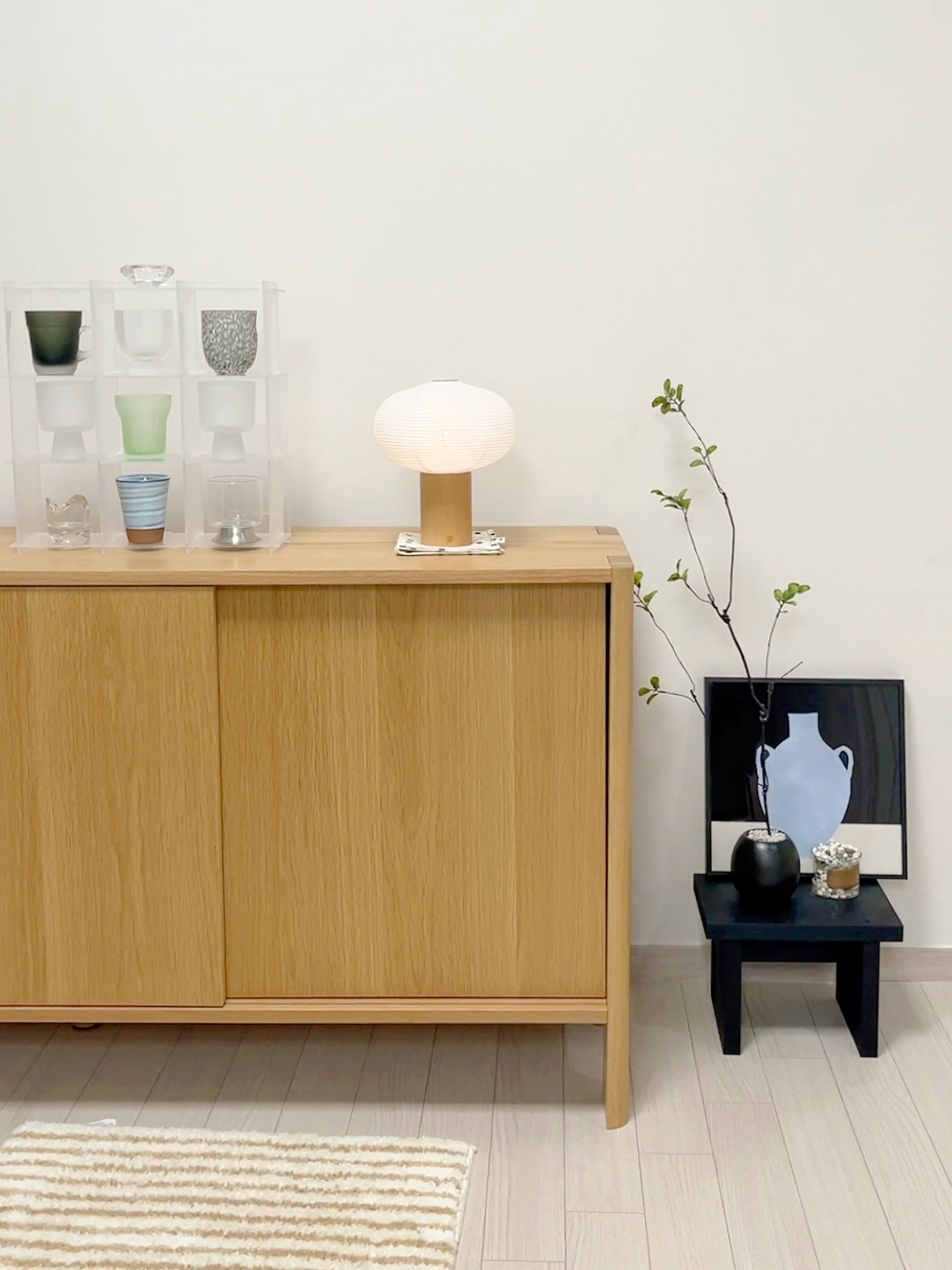 Rectangular Wood Mini Plant Stand user photo
