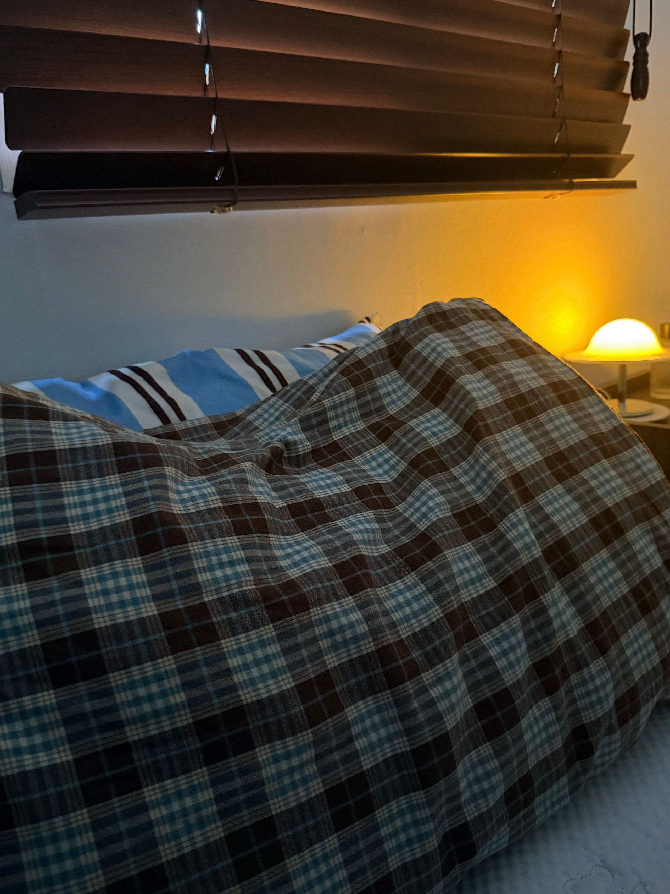 Mocha Brown Plaid Pillow Cover user photo